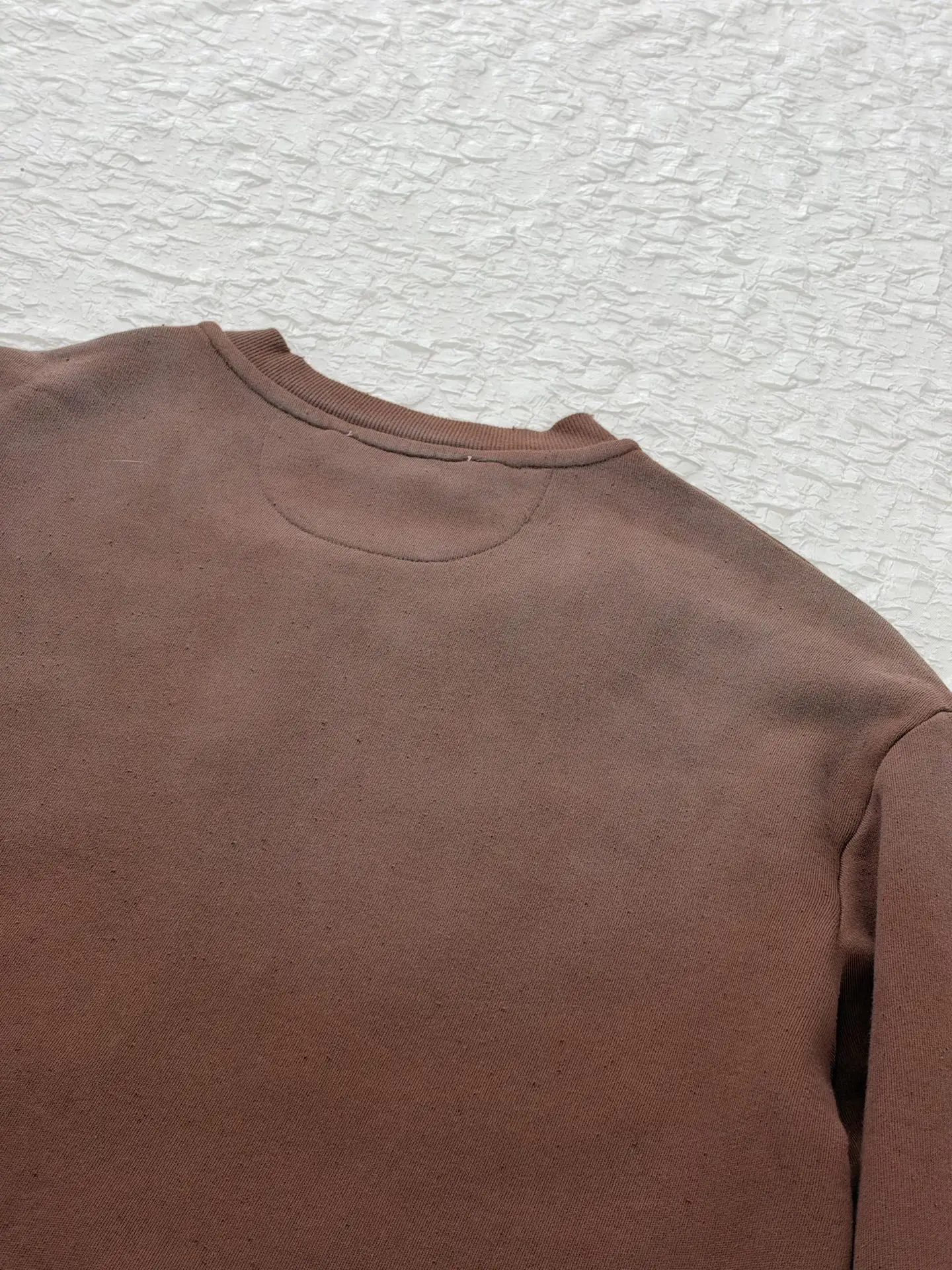 Logo Print Faded Cotton-Jersey Zip-Up Sweatshirt D28820484 — view 11
