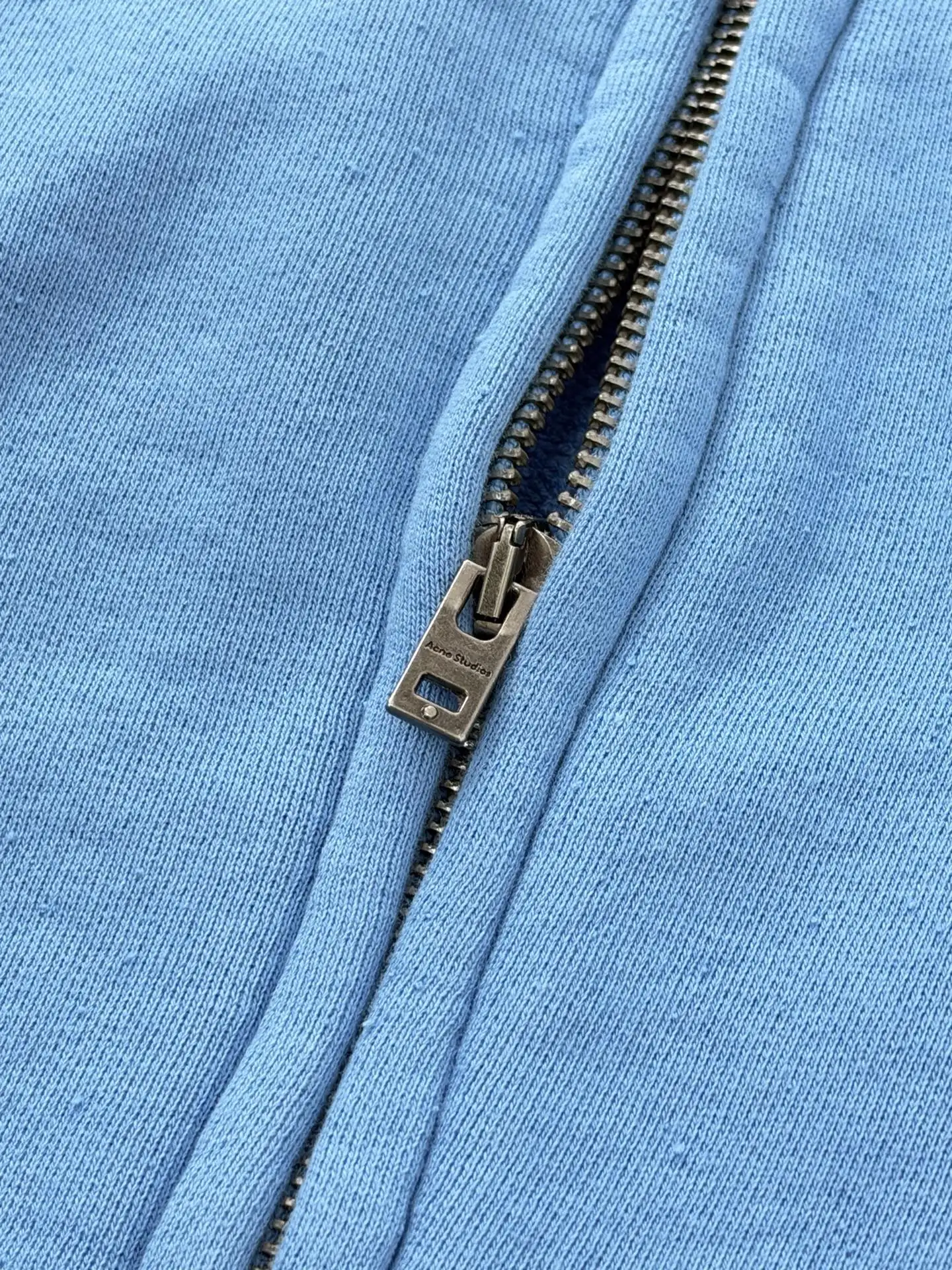 Logo Print Faded Cotton-Jersey Zip-Up Sweatshirt D28820483 — view 8