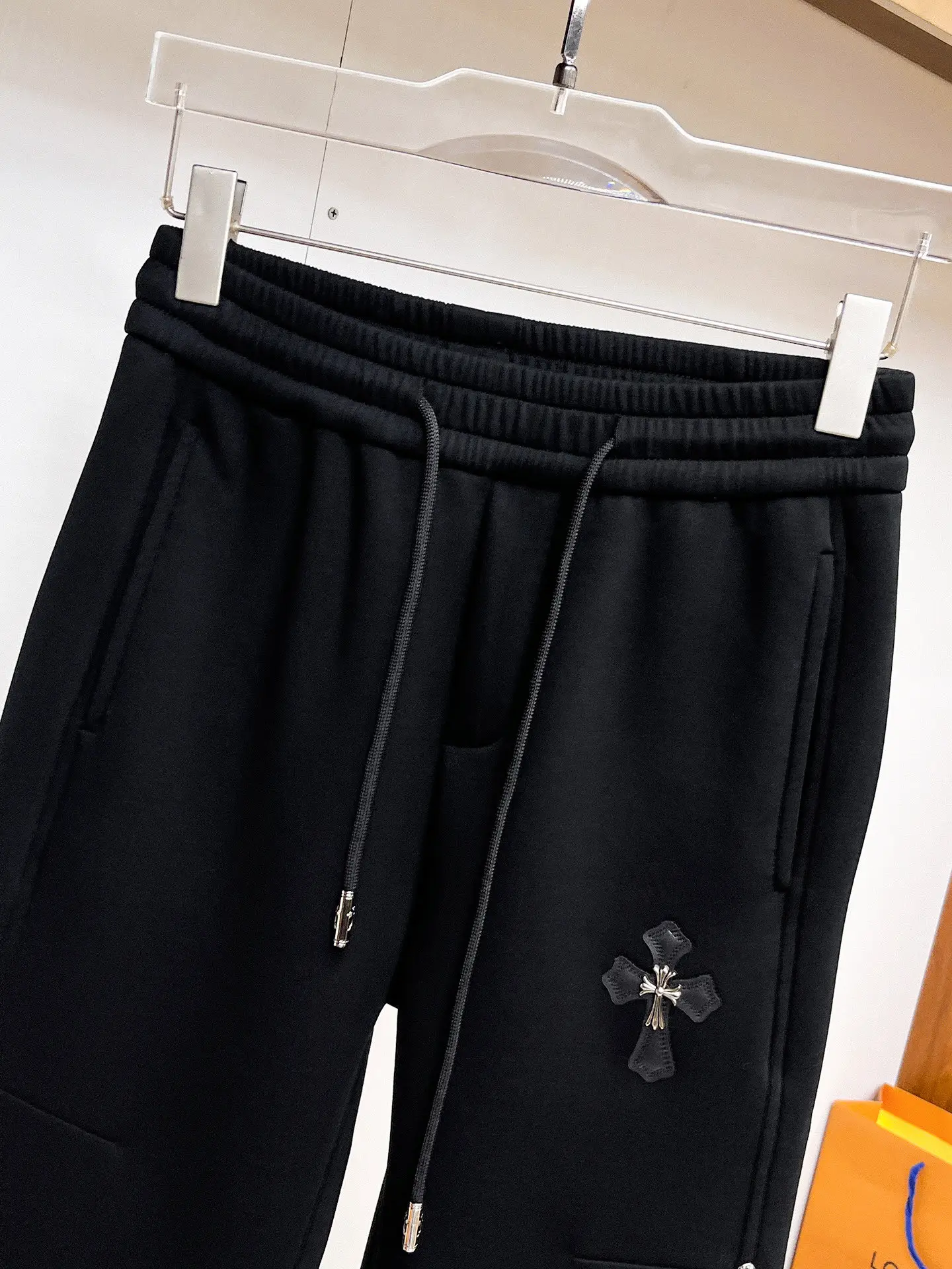 Logo-Appliqué Cotton-Blend Sweatpants D29015044 — view 3