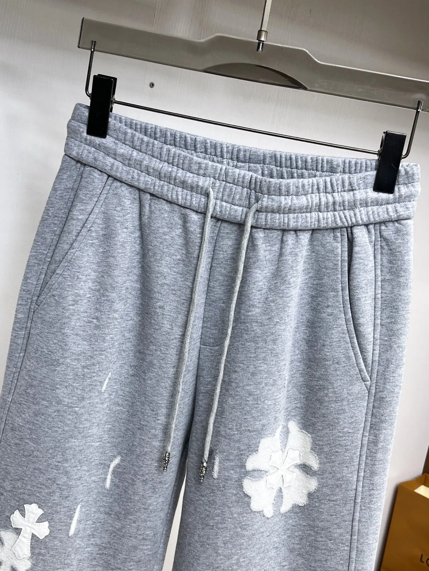 Logo-Appliqué Cotton-Blend Sweatpants D29015062 — view 3