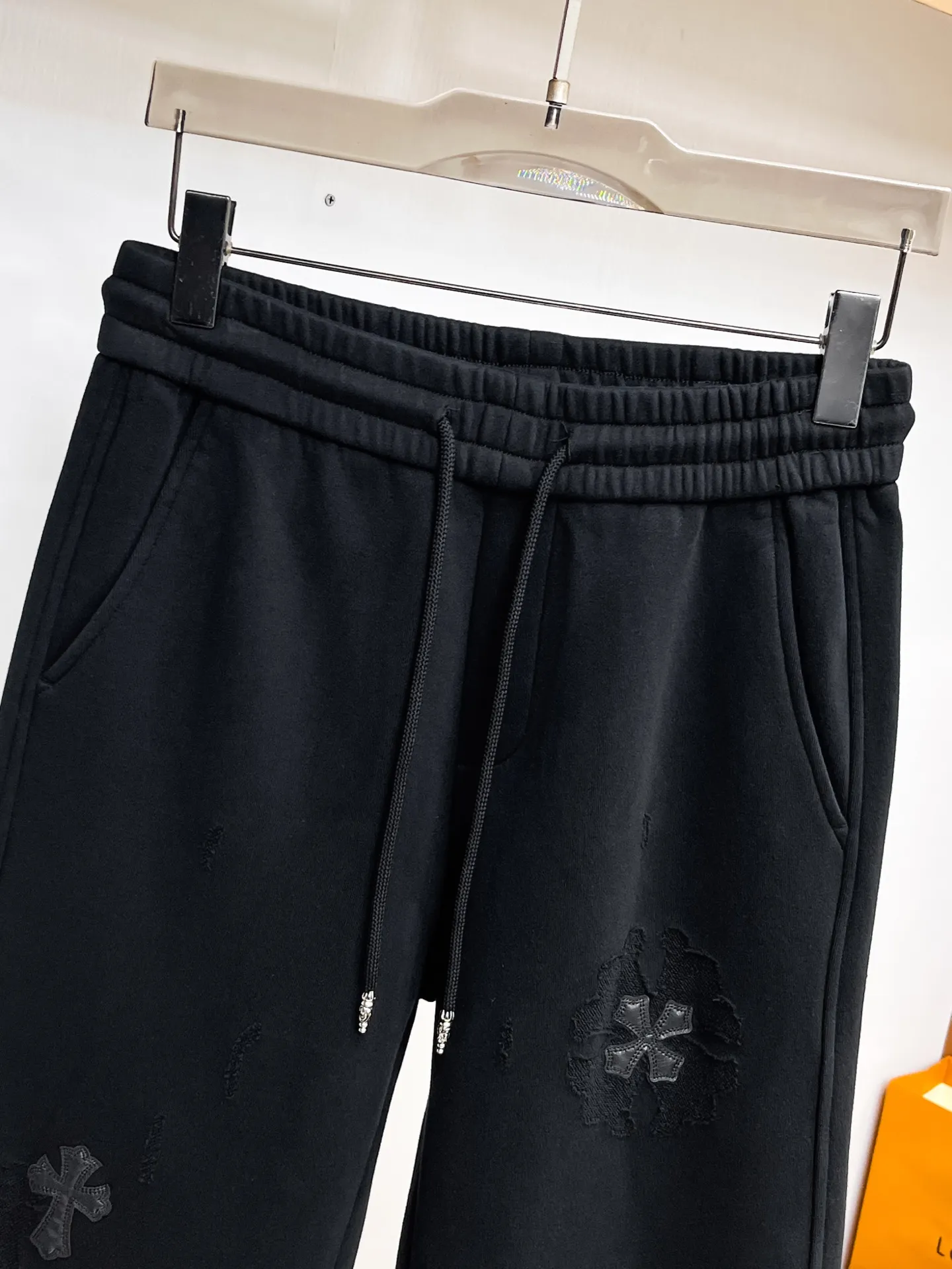 Logo-Appliqué Cotton-Blend Sweatpants D29015063 — view 3