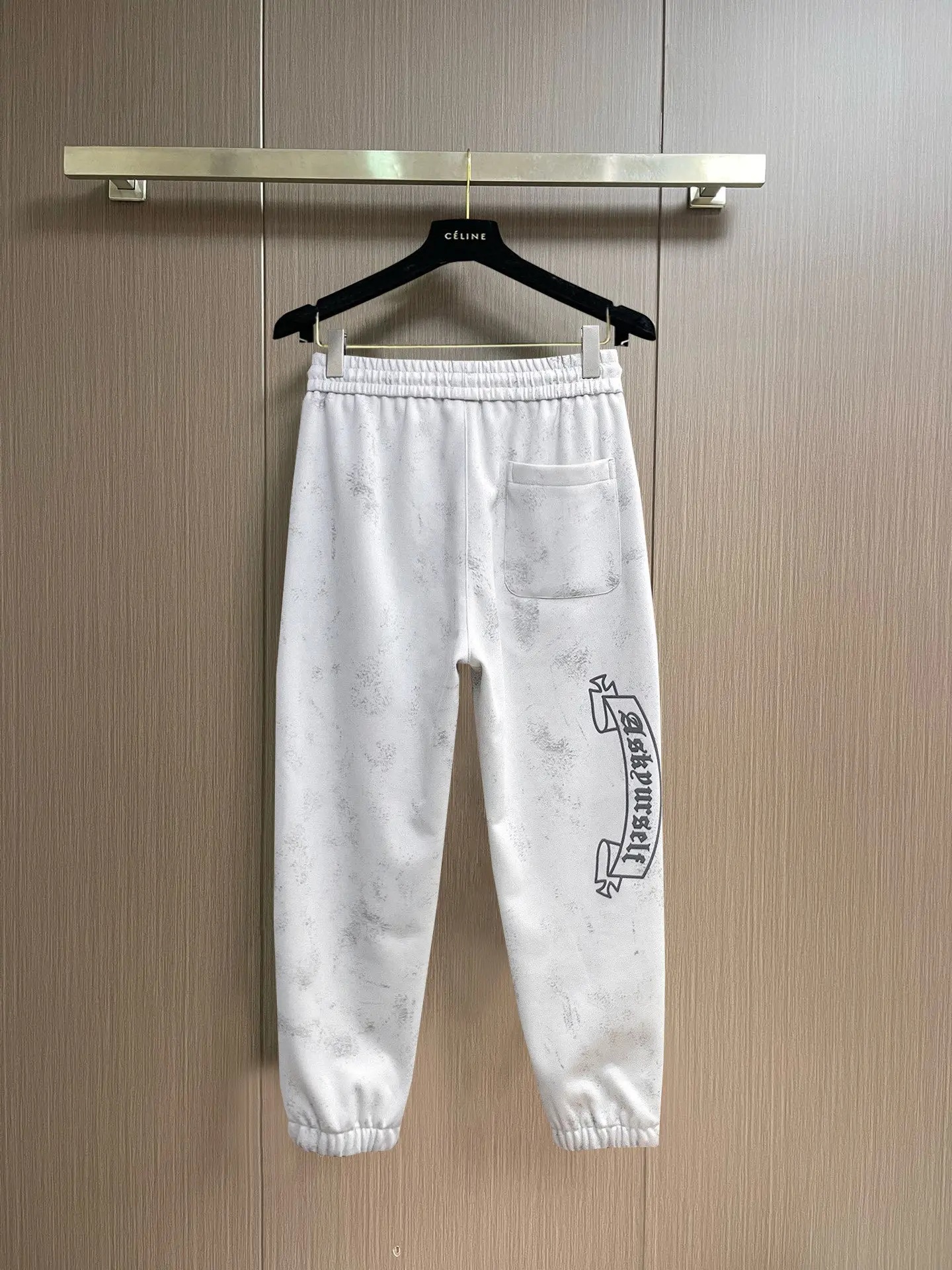 Logo-Appliqué Acid-Wash Sweatpants D29014999 — view 2