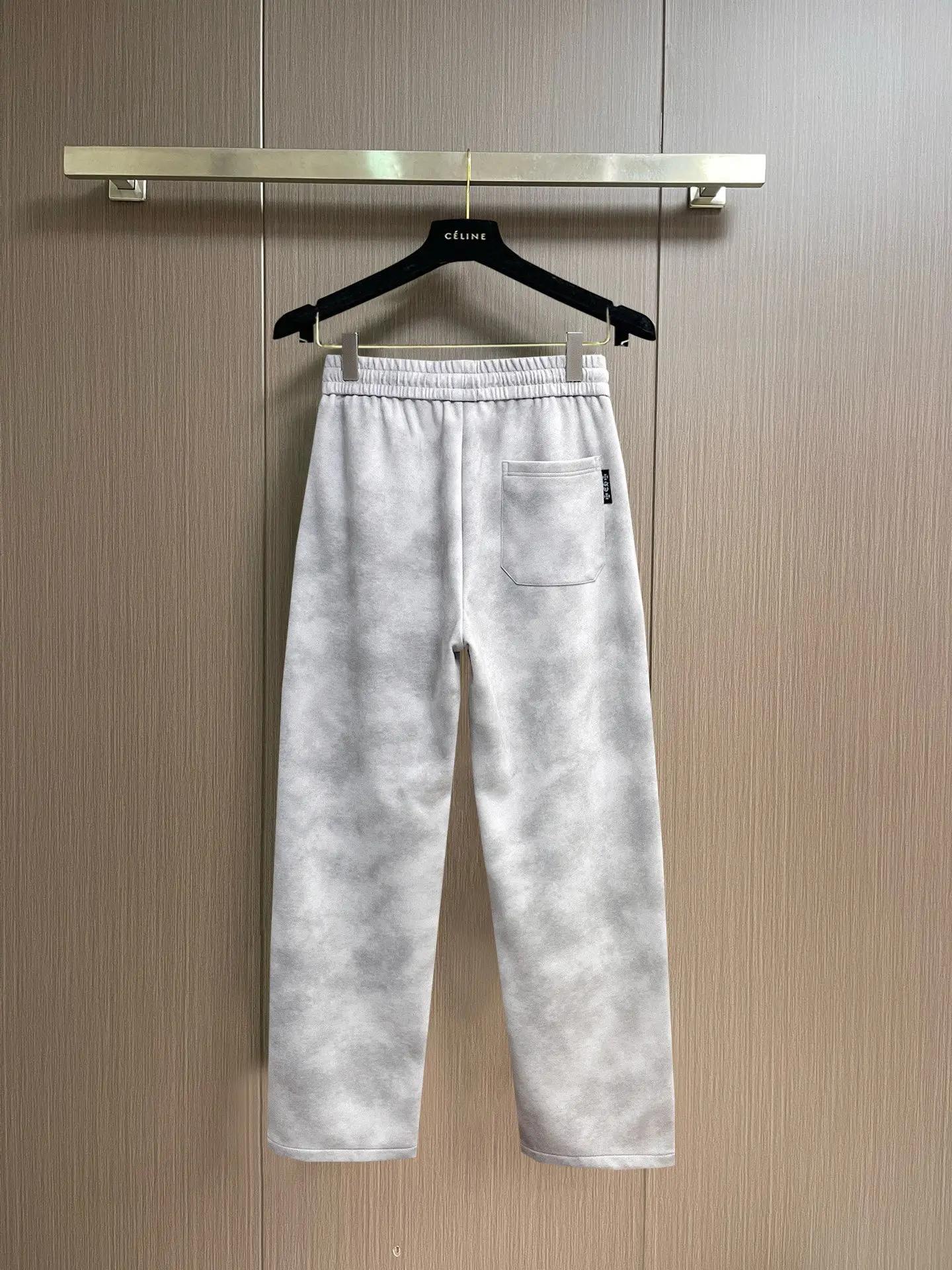 Logo-Print Acid-Wash Sweatpants D29015003 — view 2