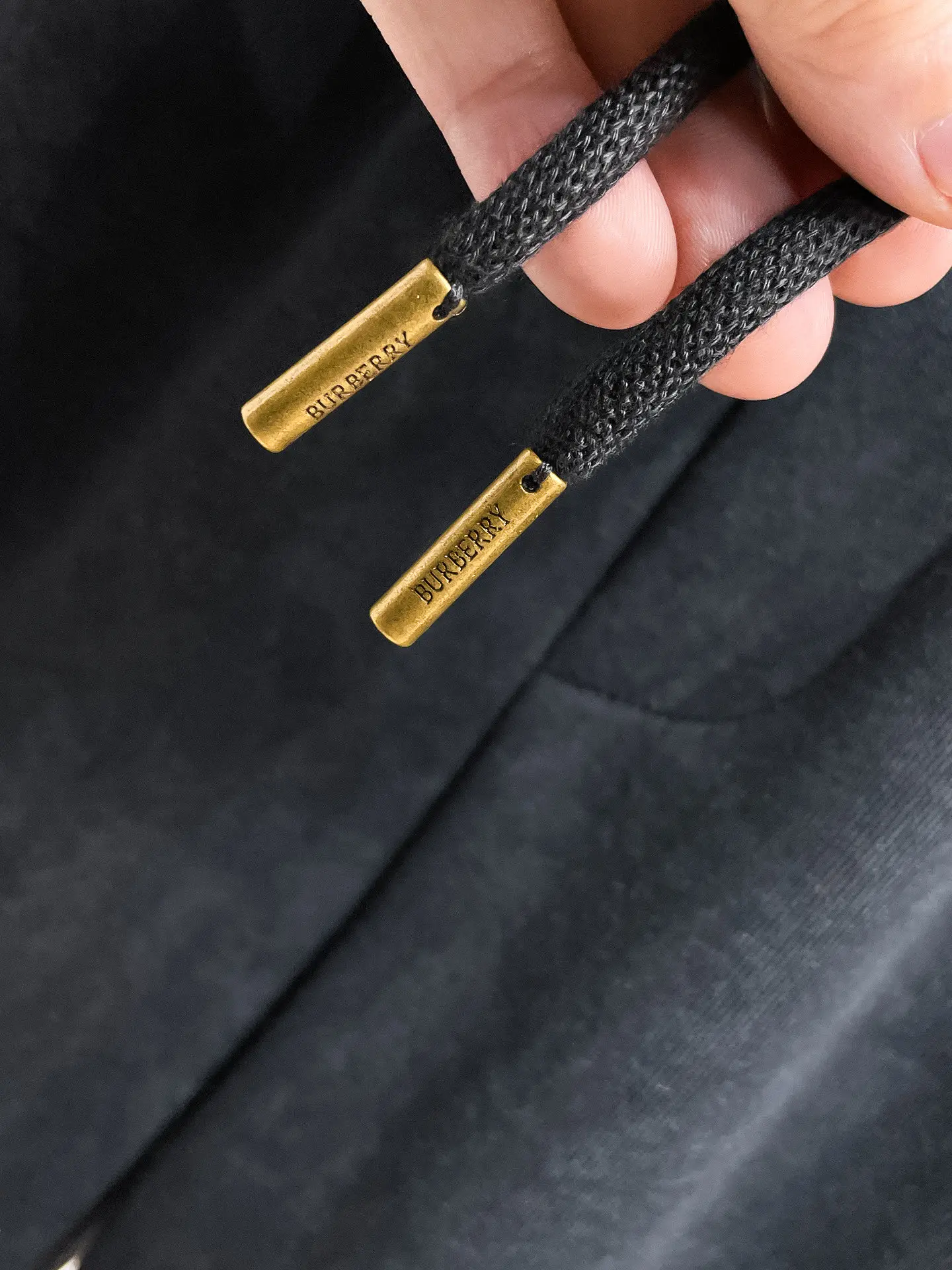 Check-Trimmed Cotton-Blend Sweatpants D29015054 — view 6