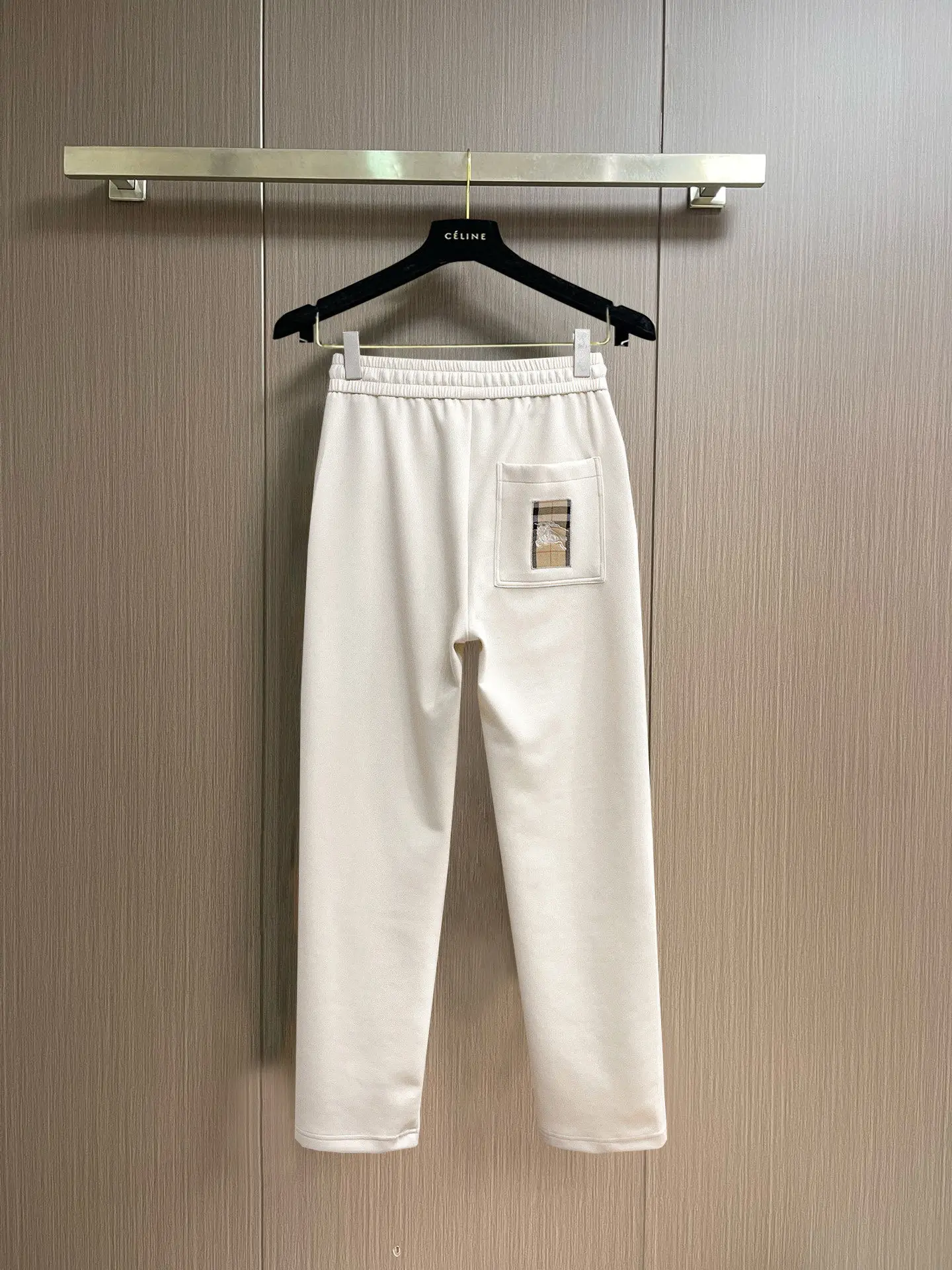 Logo Embroidered Cotton-Blend Sweatpants D29015018 — view 2