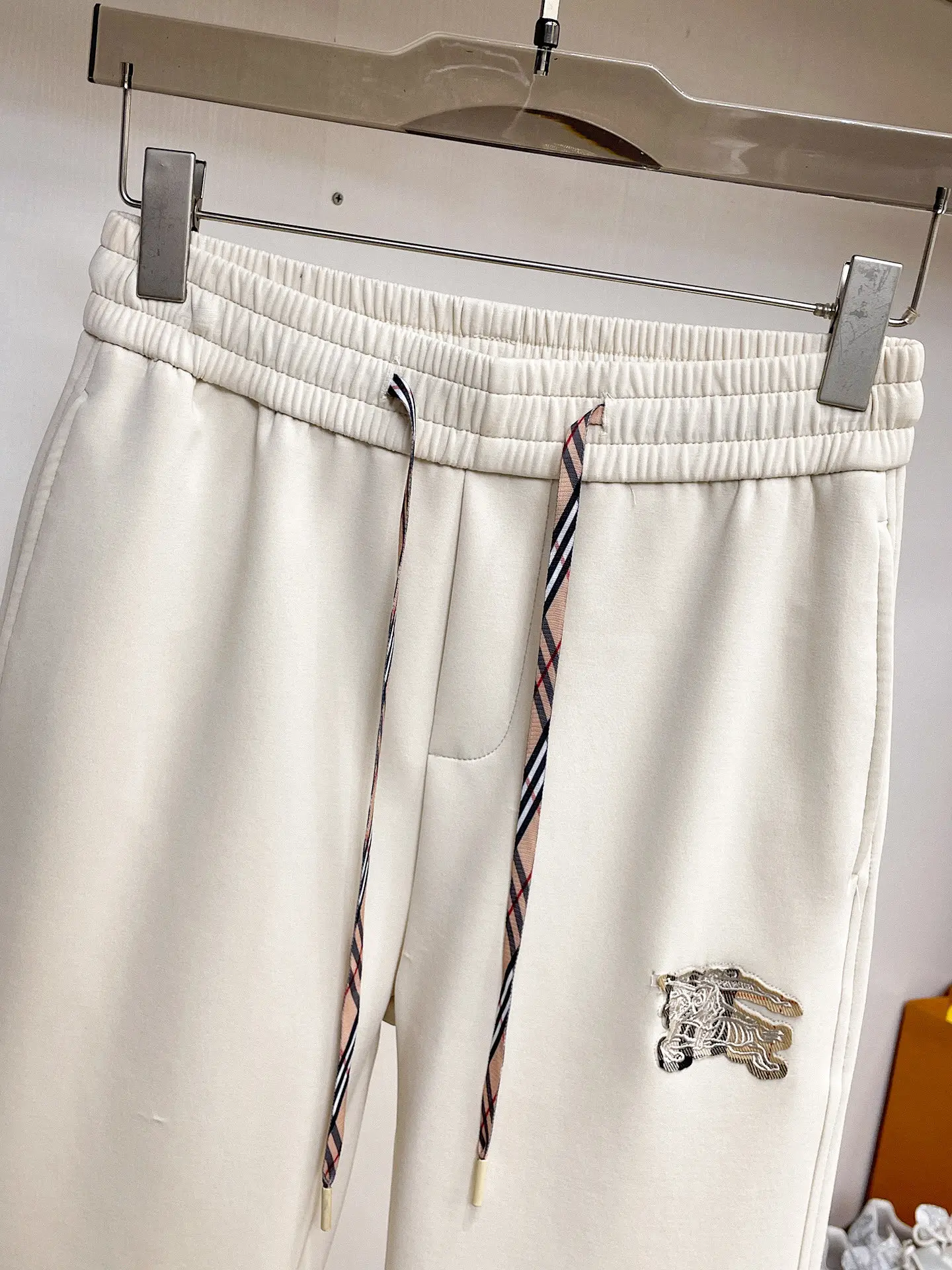 Logo Embroidered Cotton-Blend Sweatpants D29015018 — view 3