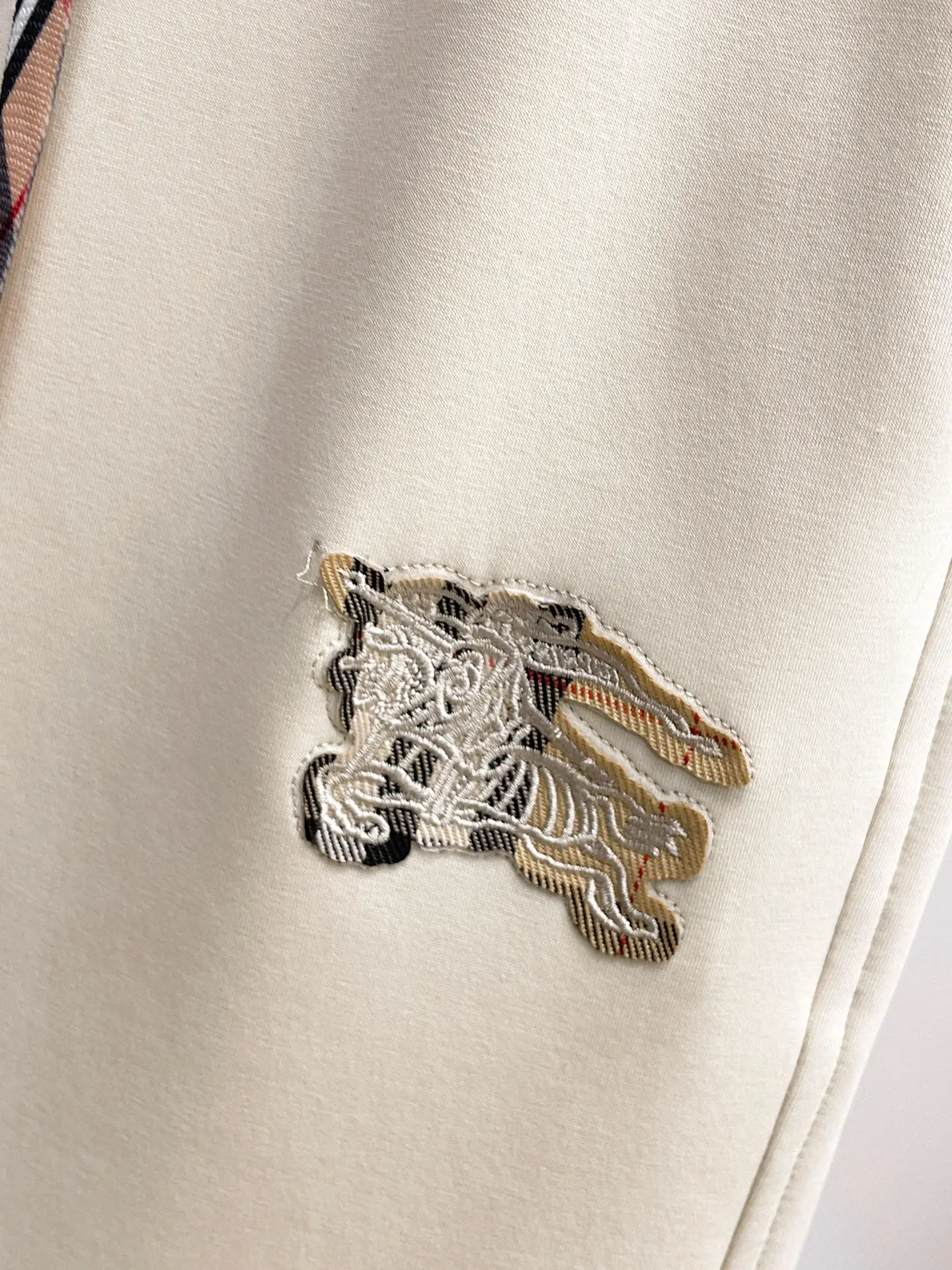 Logo Embroidered Cotton-Blend Sweatpants D29015018 — view 4