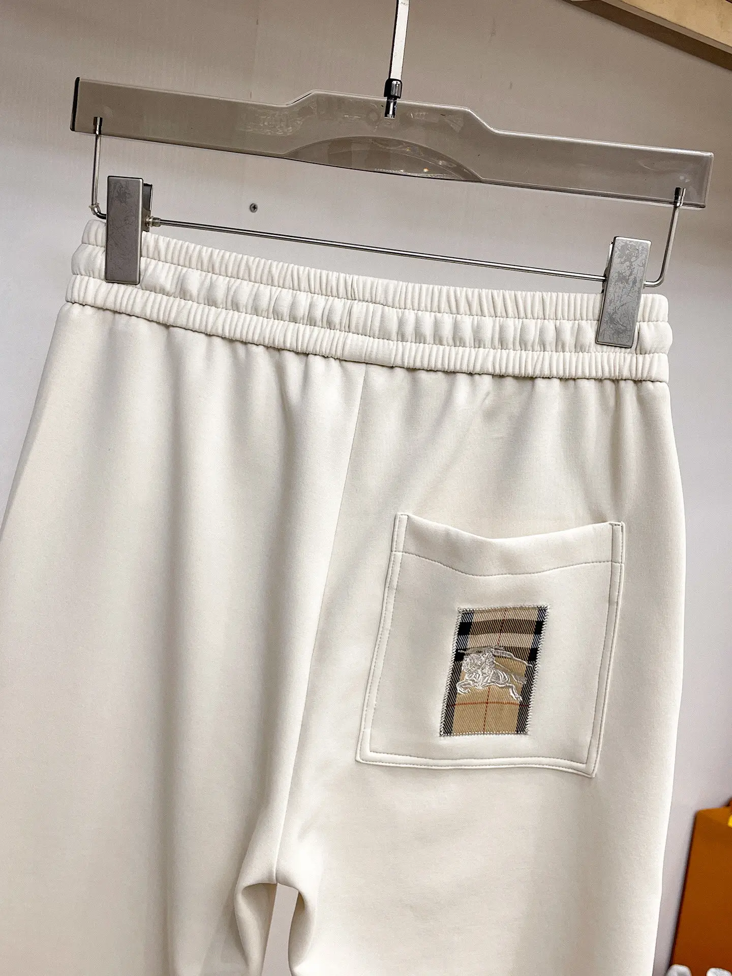 Logo Embroidered Cotton-Blend Sweatpants D29015018 — view 7