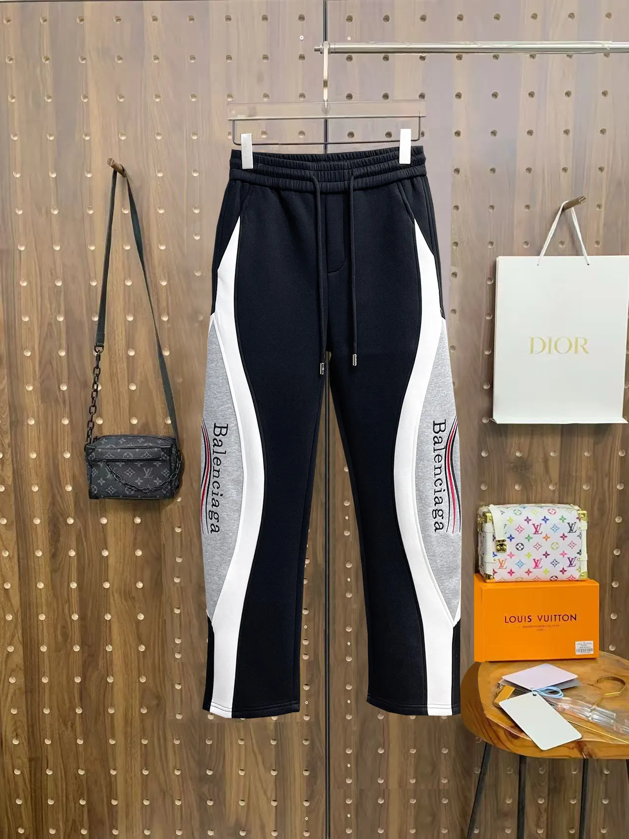 Logo-Print Color-Block Sweatpants D29014922