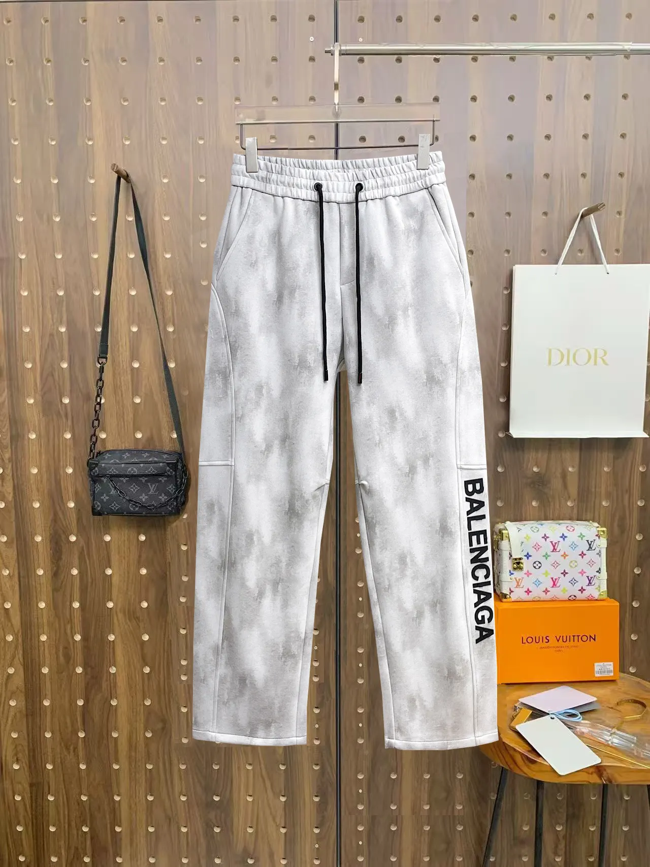 Logo-Print Acid-Wash Sweatpants D29014929