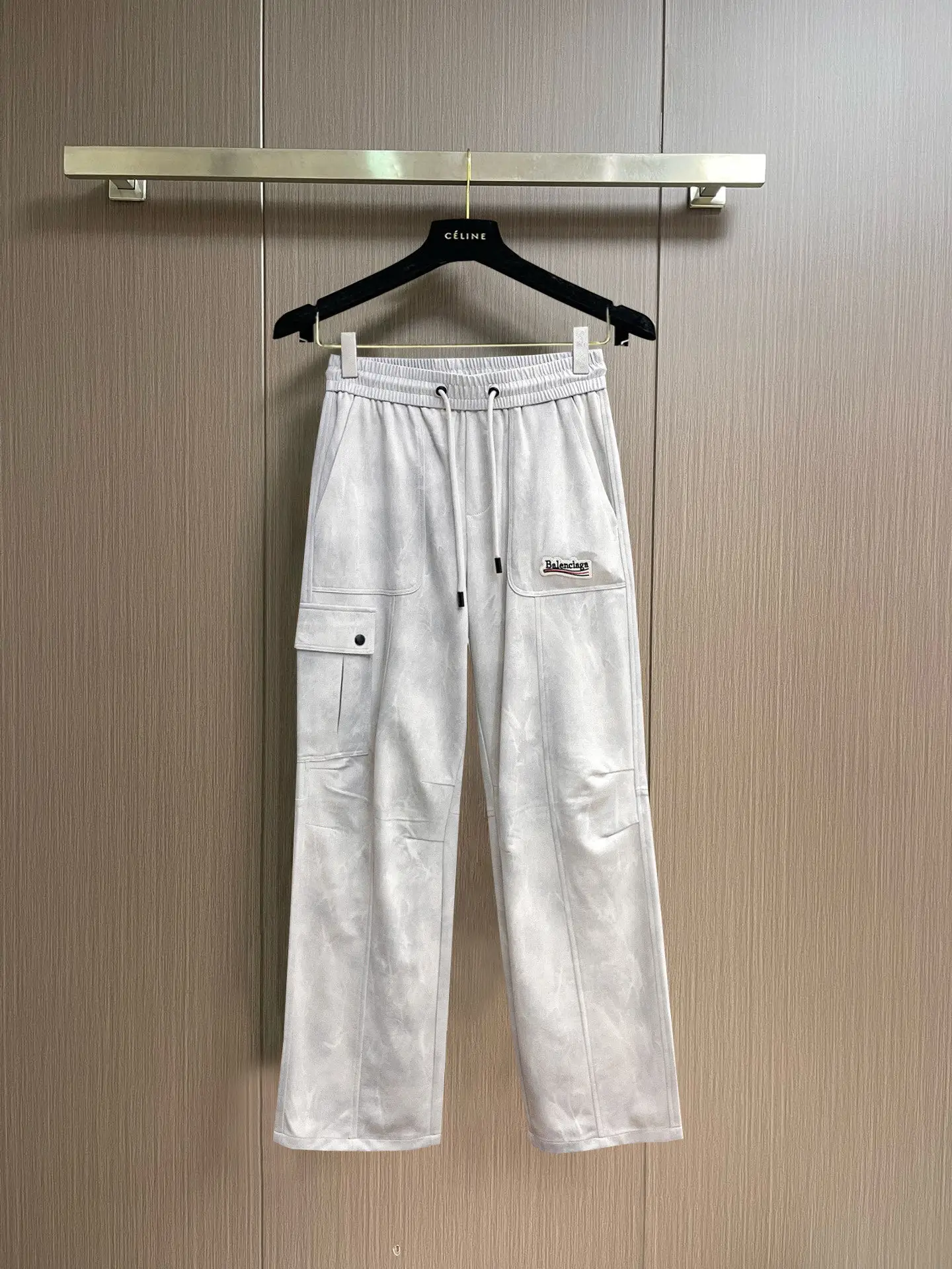 Logo-Patch Straight-Leg Cargo Trousers D29014978