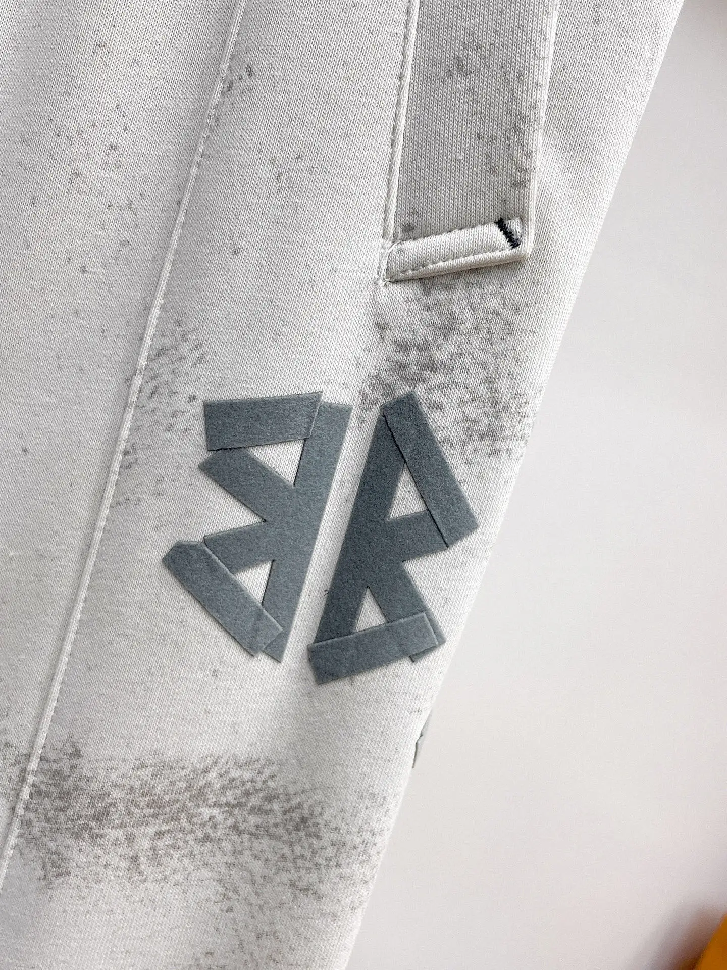 Logo-Print Distressed Cotton-Blend Sweatpants D29014973 — view 4