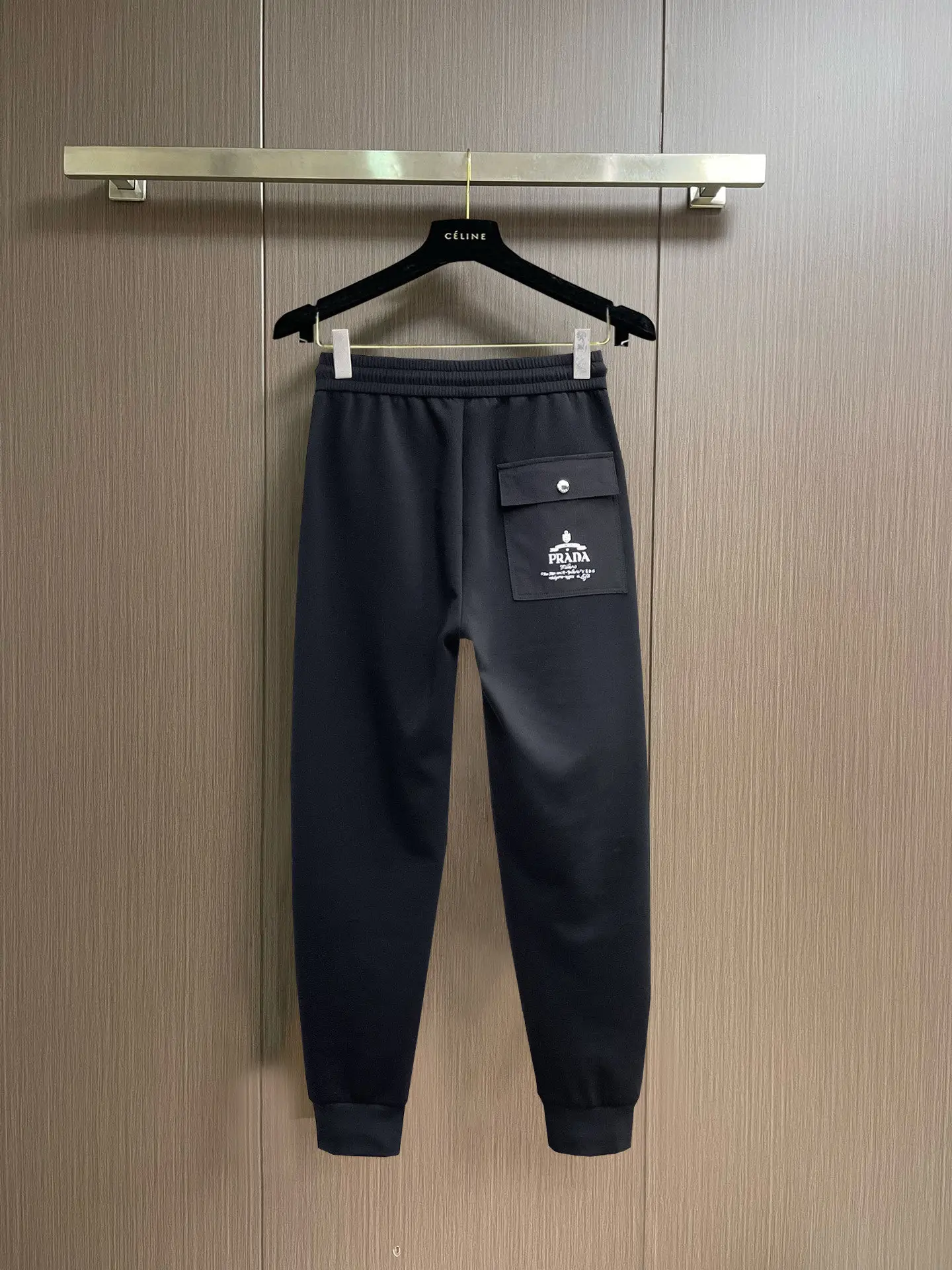 Logo-Embroidered Cotton-Blend Sweatpants D29015007 — view 2