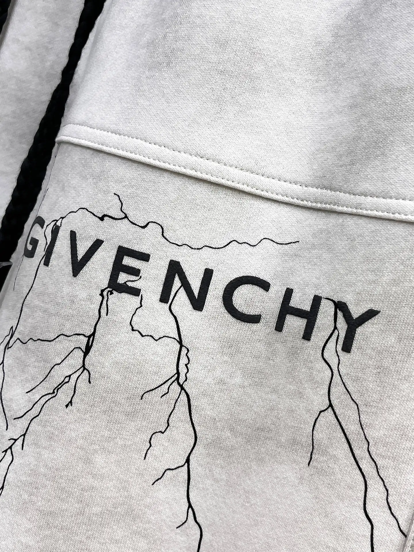 Givenchy Logo Print Drawstring Sweatpants D29015045 — view 5