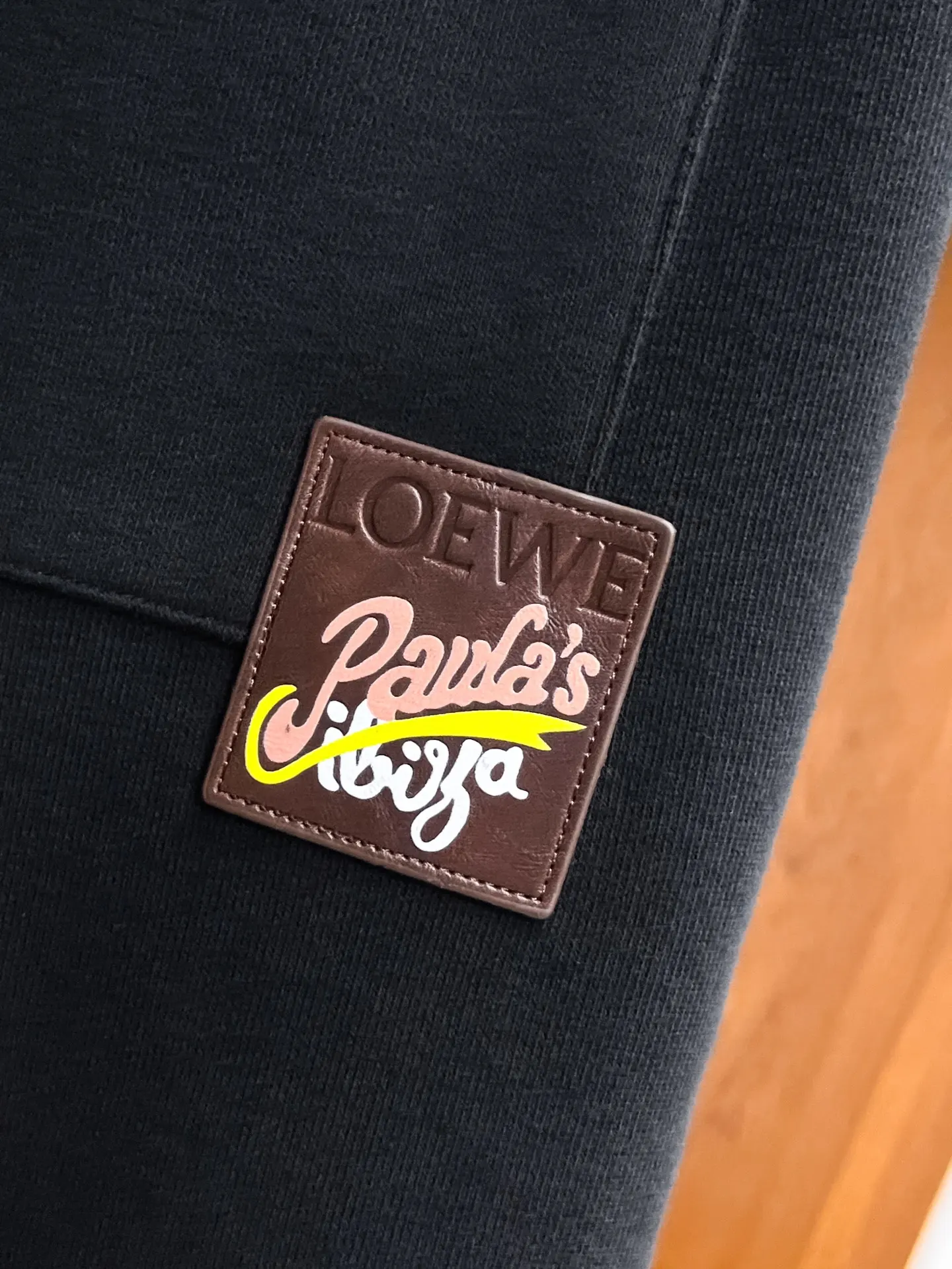 Anagram Embroidered Cotton-Blend Sweatpants D29014876 — view 9