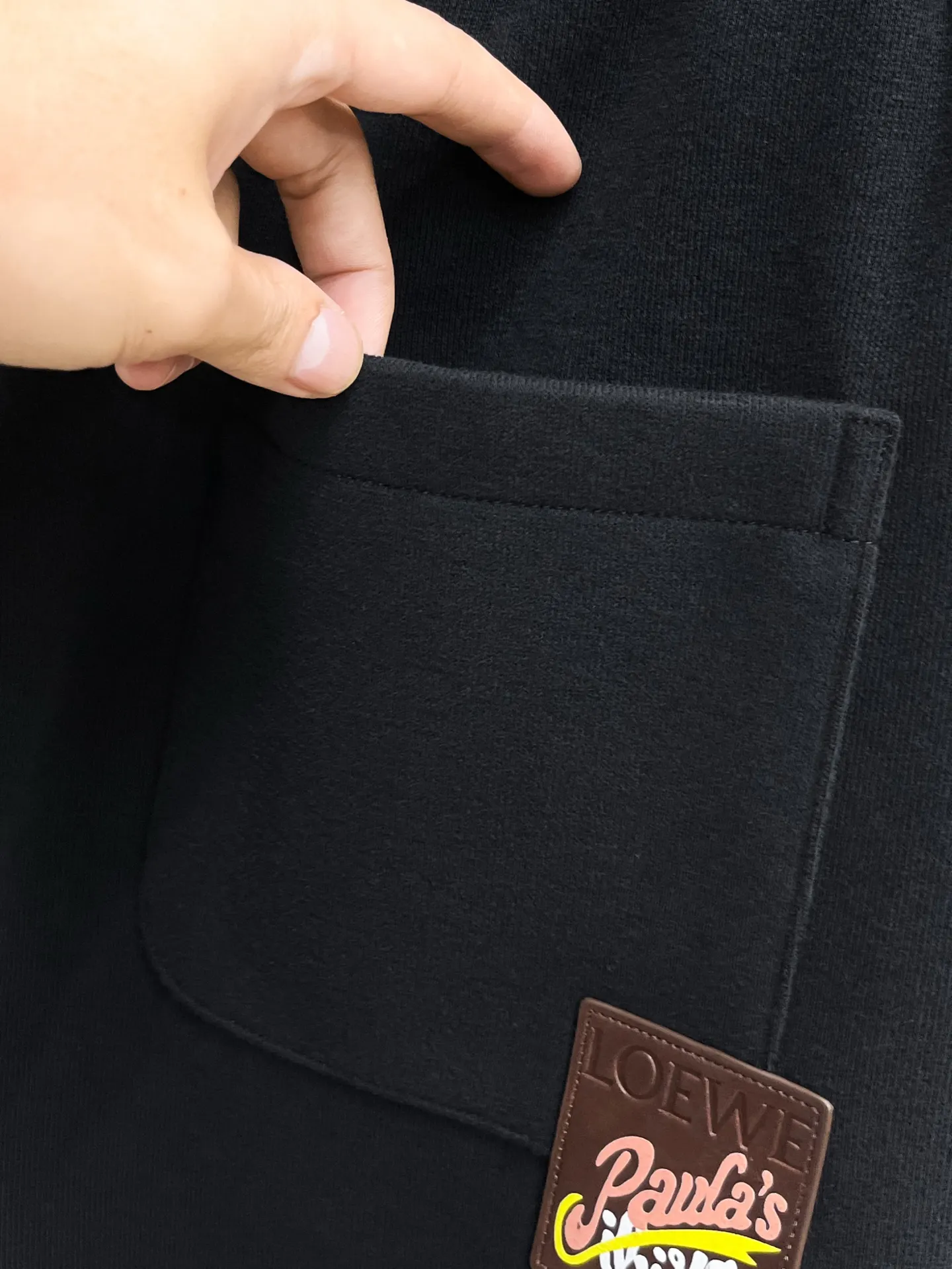 Anagram Embroidered Cotton-Blend Sweatpants D29014876 — view 10