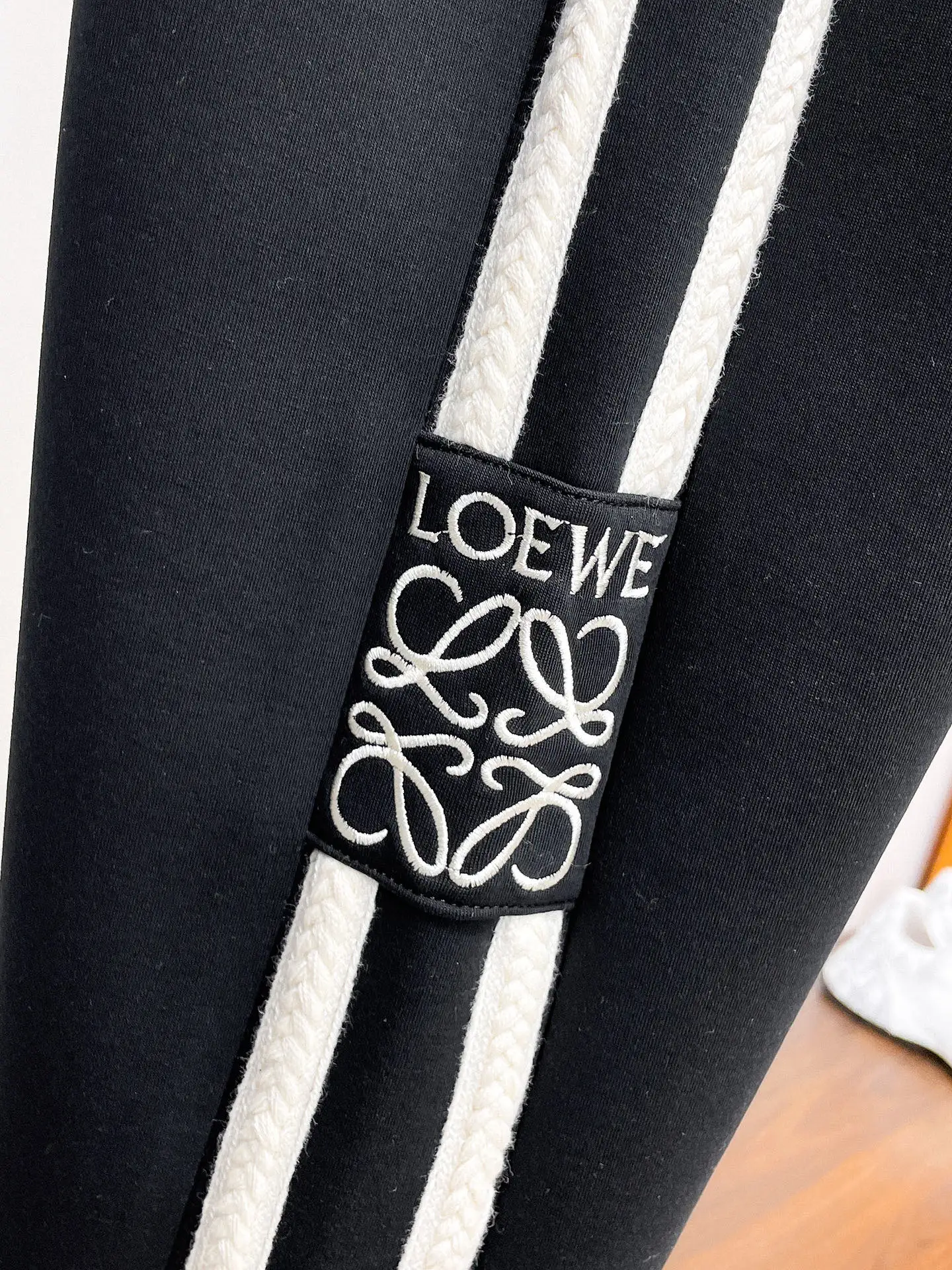Logo-Print Taped Cotton-Blend Sweatpants D29014923 — view 4