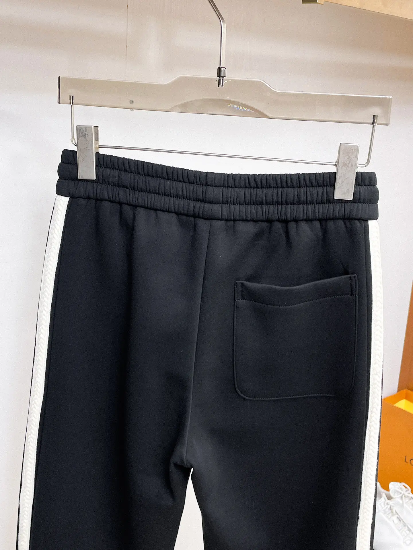 Logo-Print Taped Cotton-Blend Sweatpants D29014923 — view 7