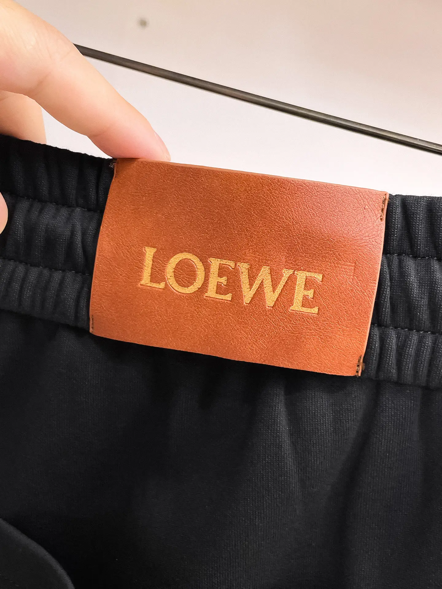 Anagram Logo Embroidered Sweatpants D29014879 — view 9