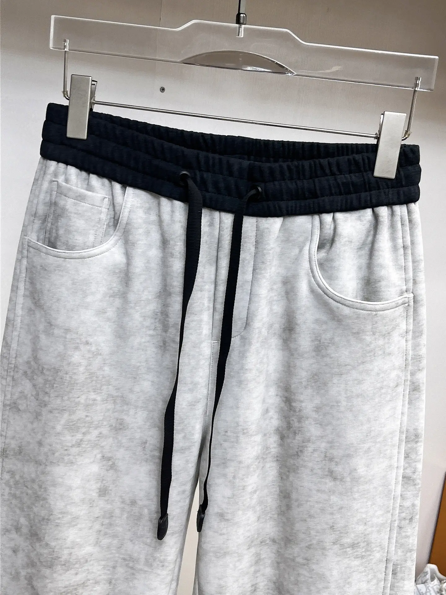 Logo-Print Acid-Wash Sweatpants D29015010 — view 3