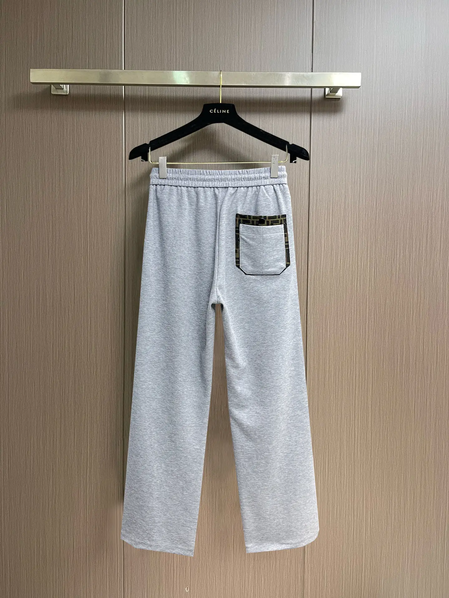Logo-Embroidered Cotton-Blend Sweatpants D29015030 — view 2