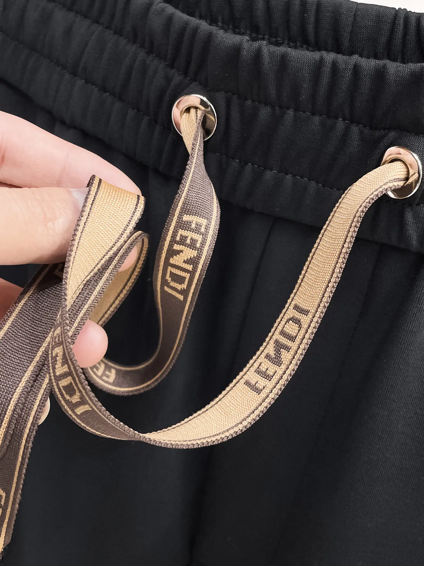 Logo-Embroidered Cotton-Blend Sweatpants D29015017 — view 7
