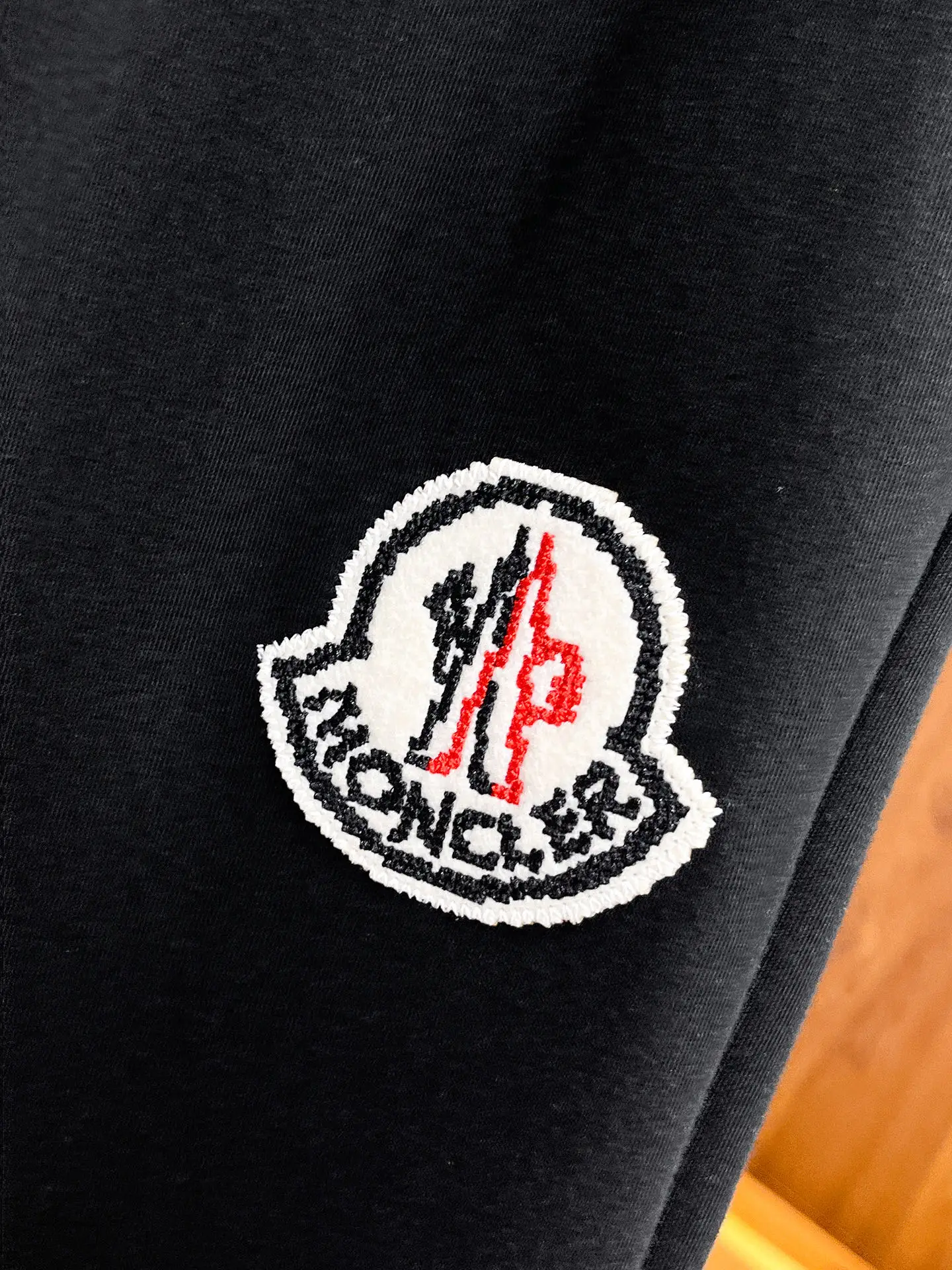 Moncler Logo-Patch Cotton-Blend Sweatpants D29014930 — view 4