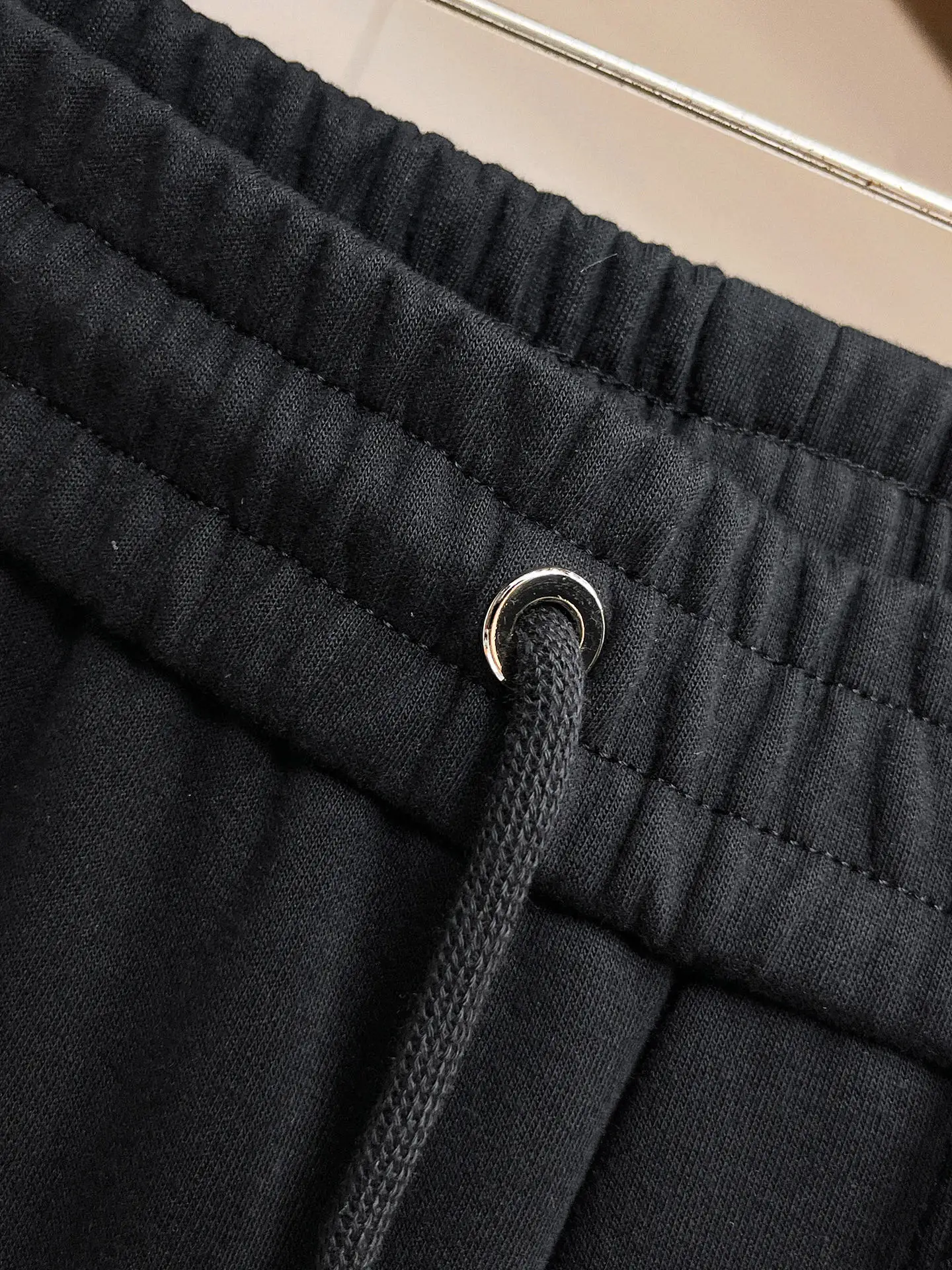Moncler Logo-Patch Cotton-Blend Sweatpants D29014930 — view 6