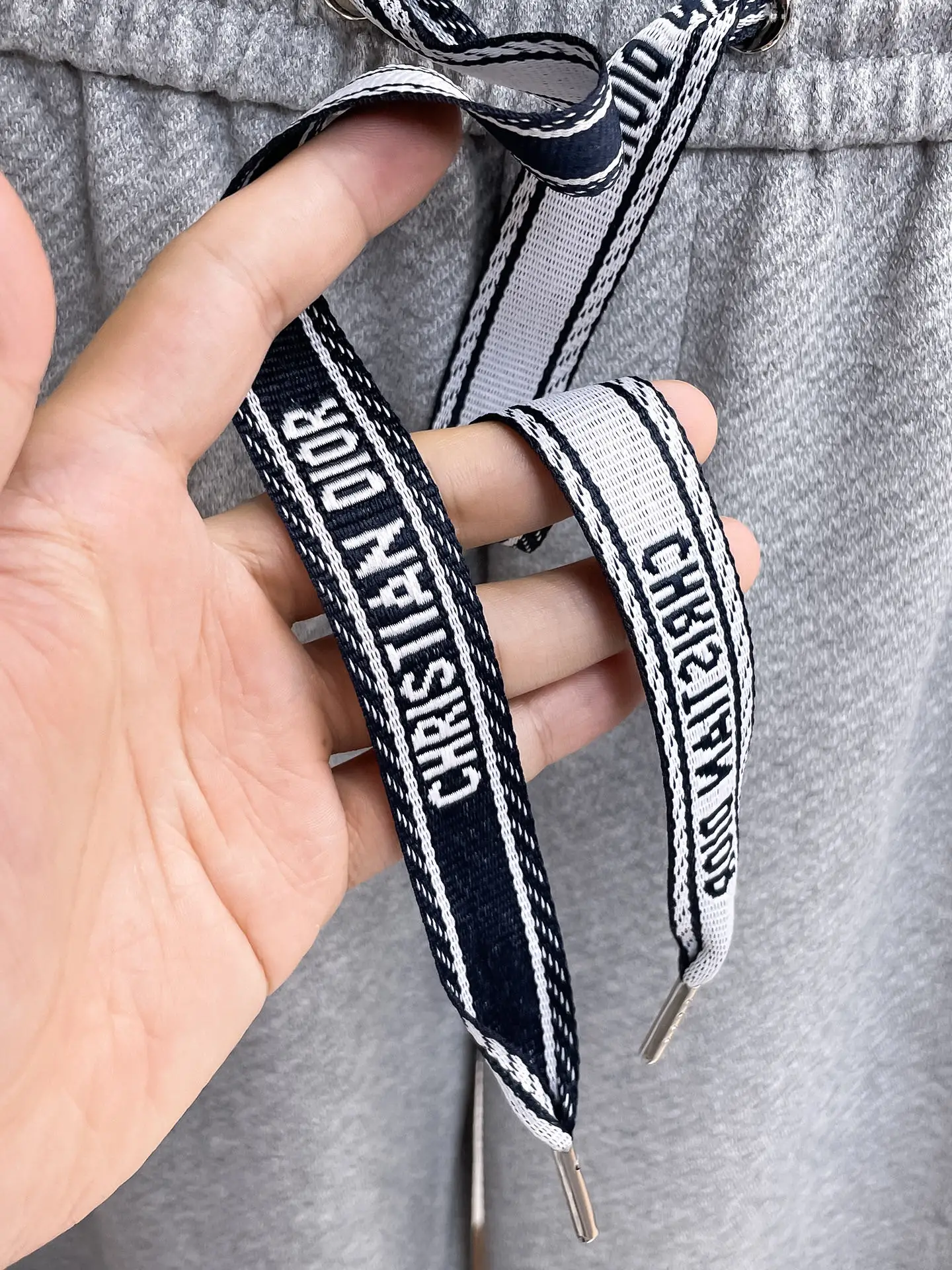 Oblique Panel Logo Sweatpants D29015041 — view 6