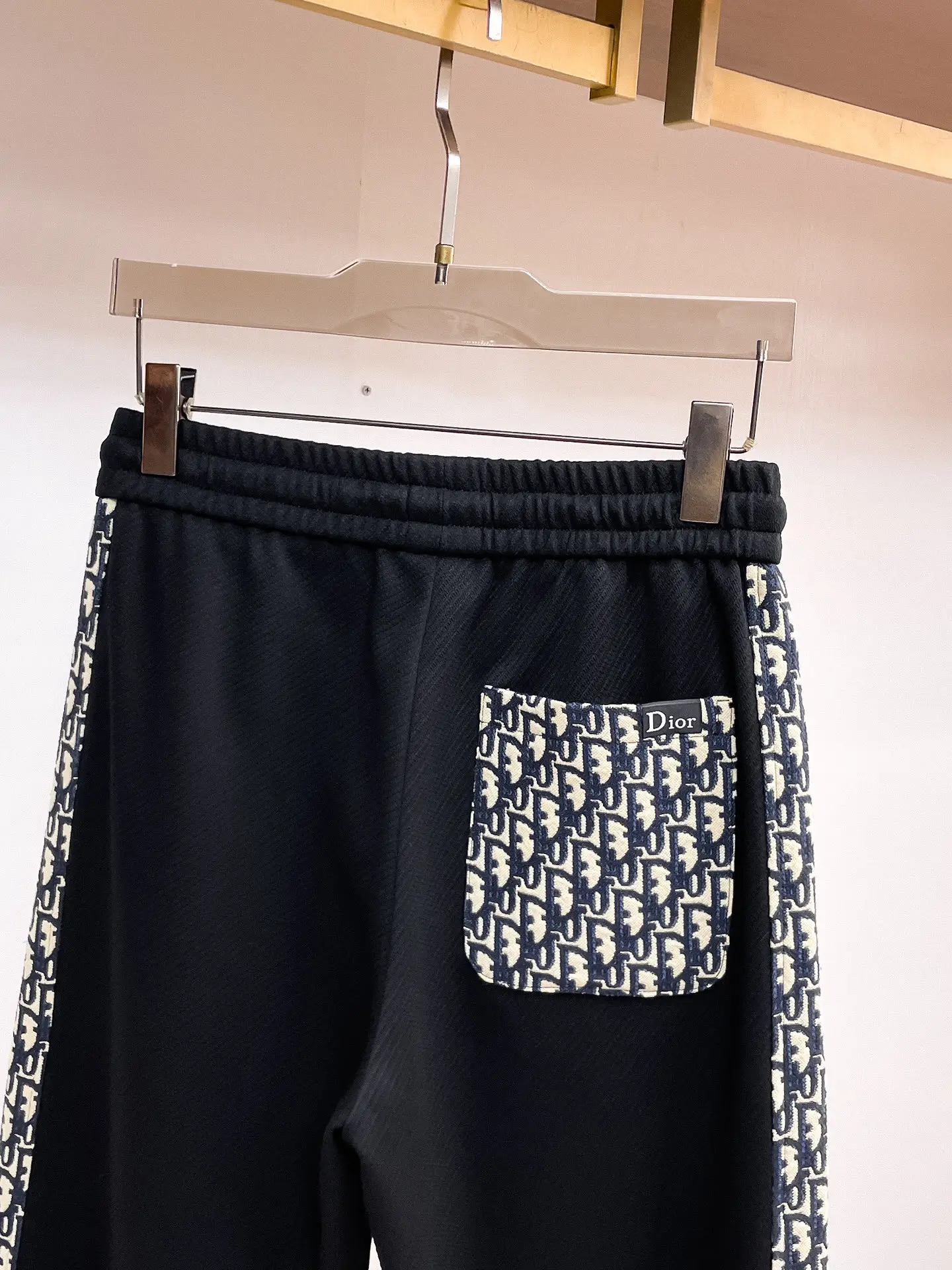 Oblique Logo Panel Track Pants D29015042 — view 9