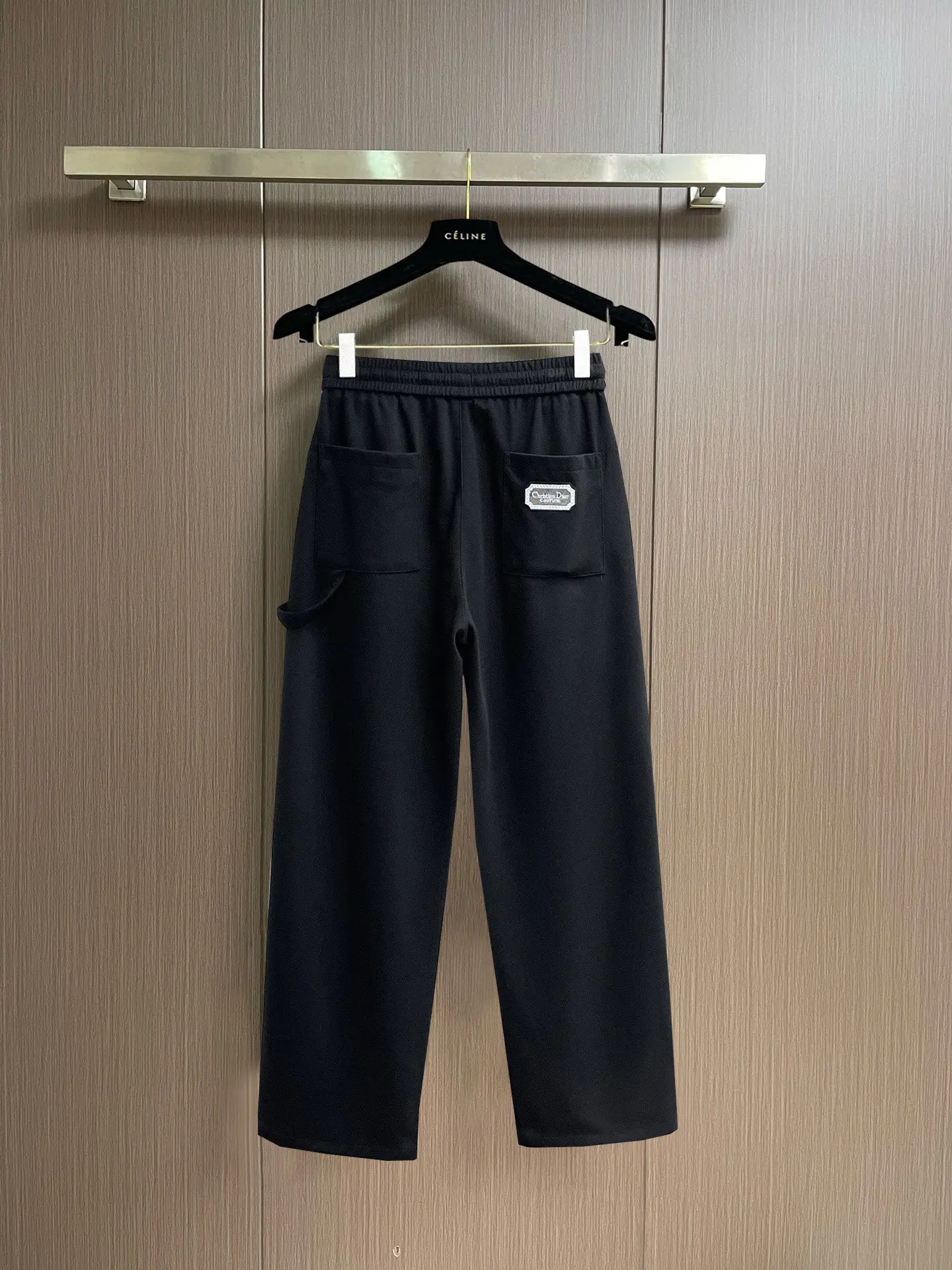 Oblique Panel Drawstring Sweatpants D29015025 — view 2