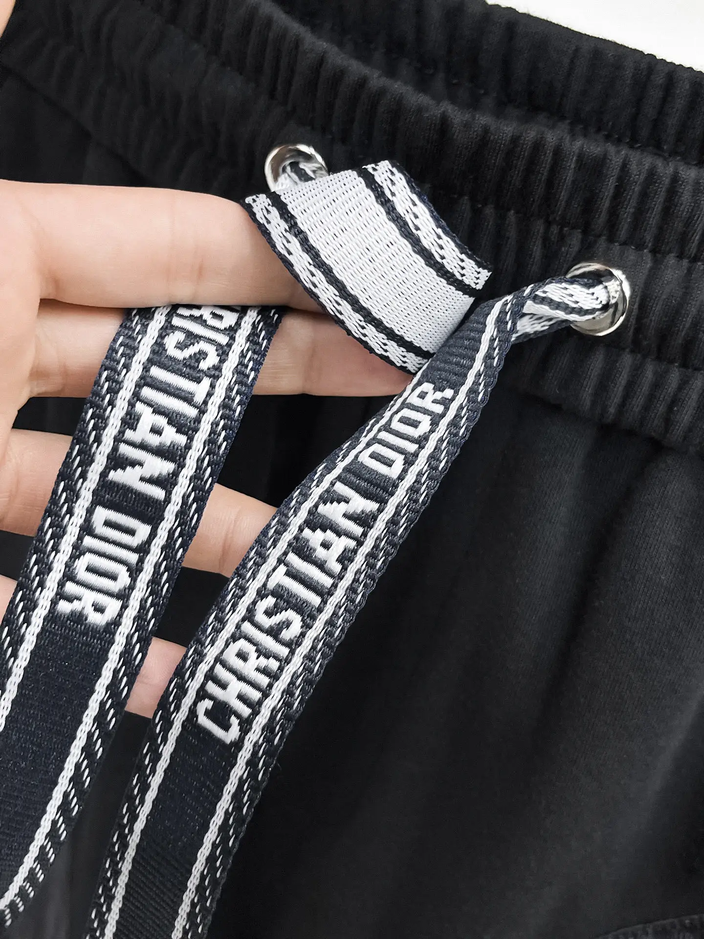 Oblique Panel Drawstring Sweatpants D29015025 — view 6