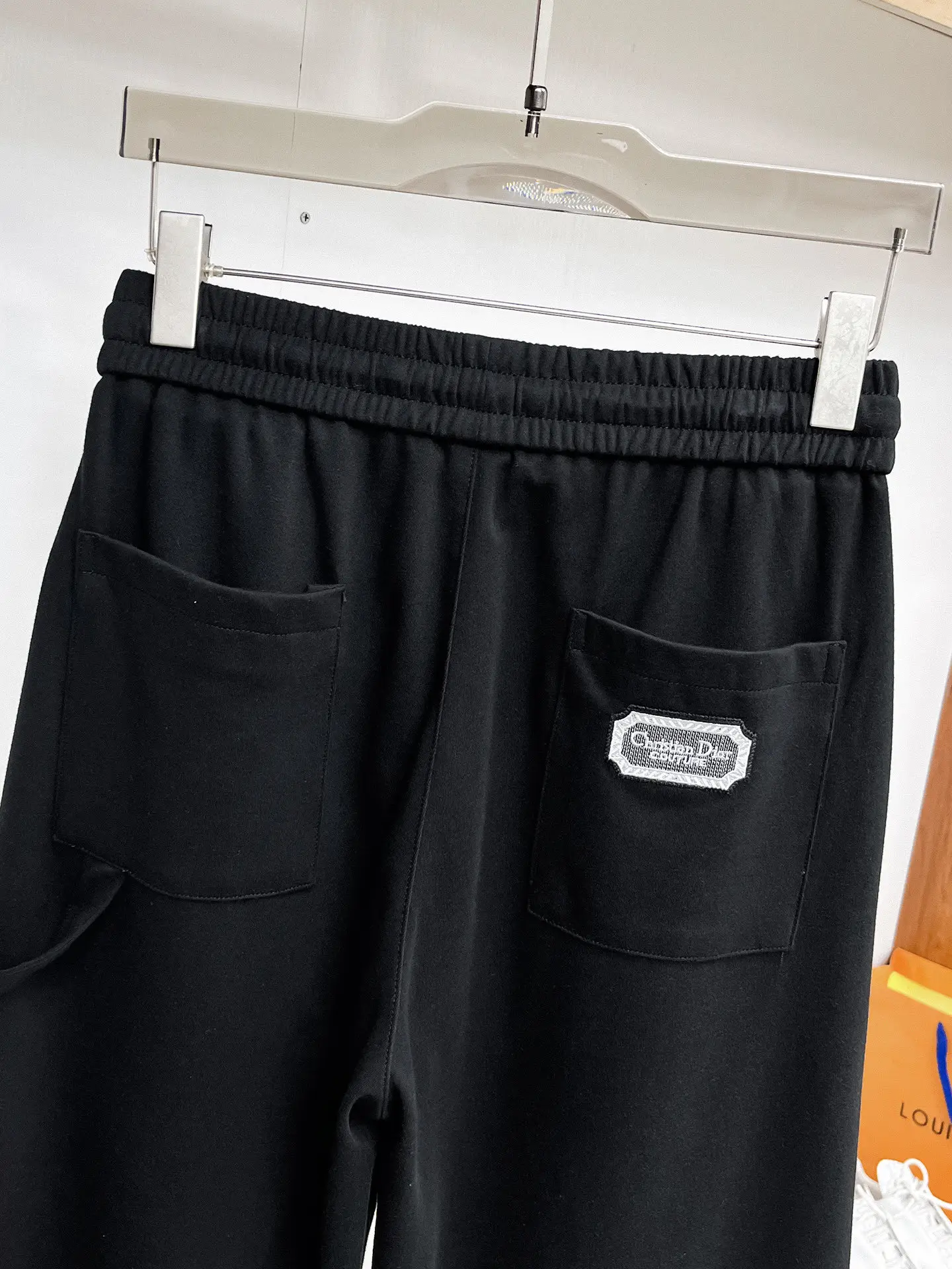 Oblique Panel Drawstring Sweatpants D29015025 — view 8