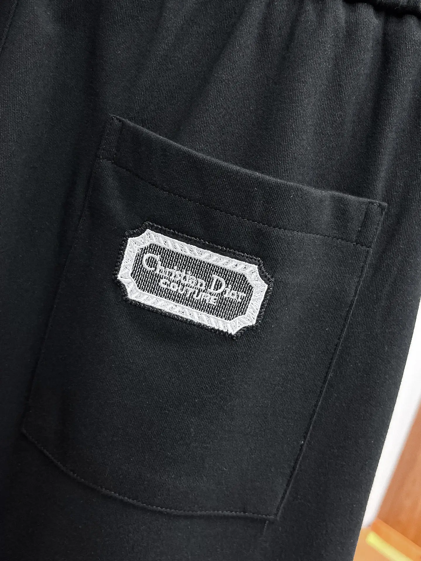Oblique Panel Drawstring Sweatpants D29015025 — view 9