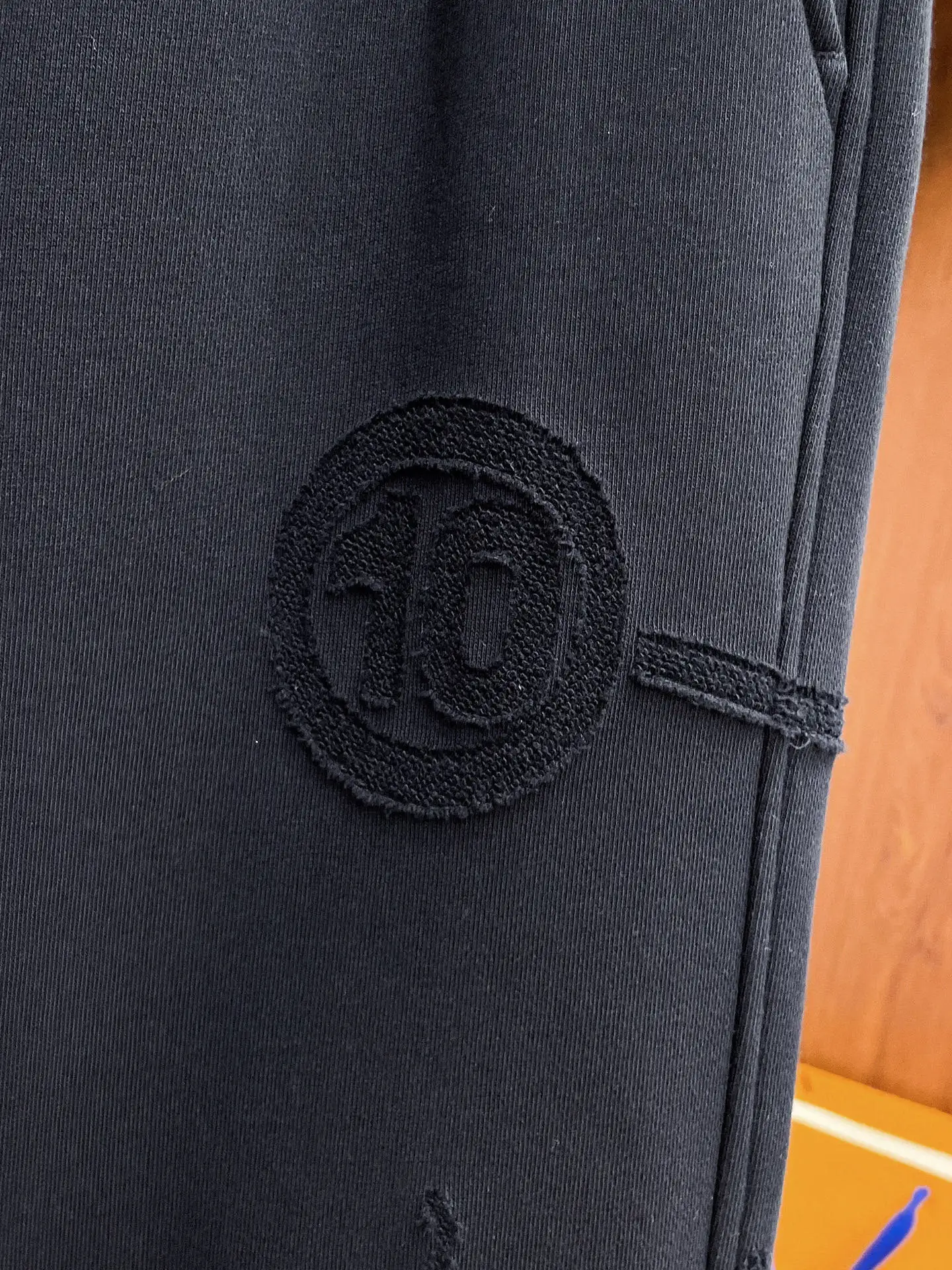 Maison Margiela Logo-Appliqué Cotton-Blend Sweatpants D29015051 — view 7