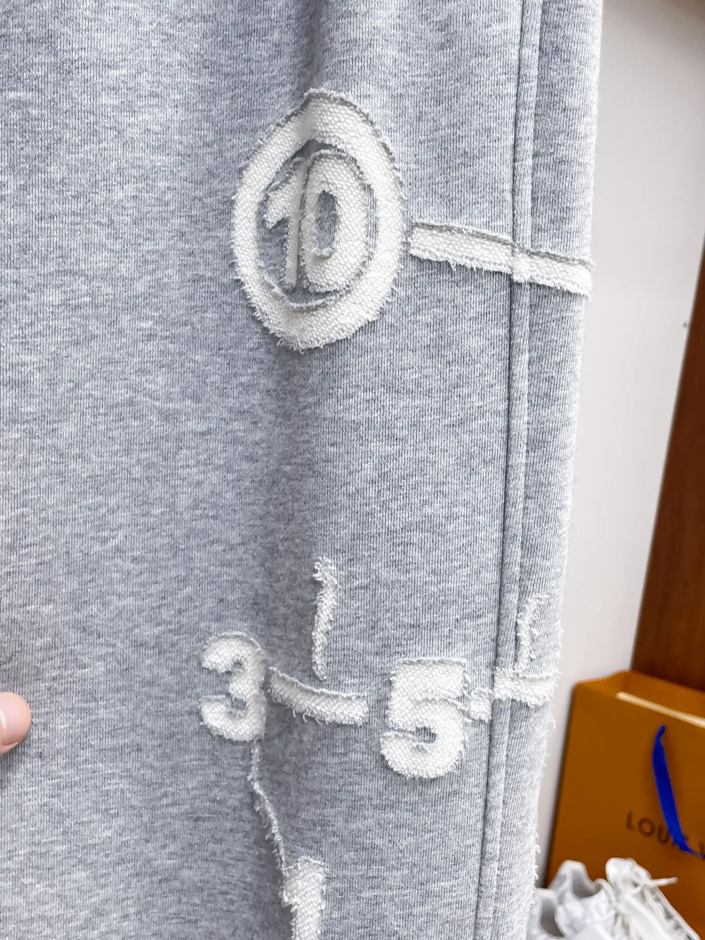 Maison Margiela Logo Graphic Sweatpants D29015050 — view 6
