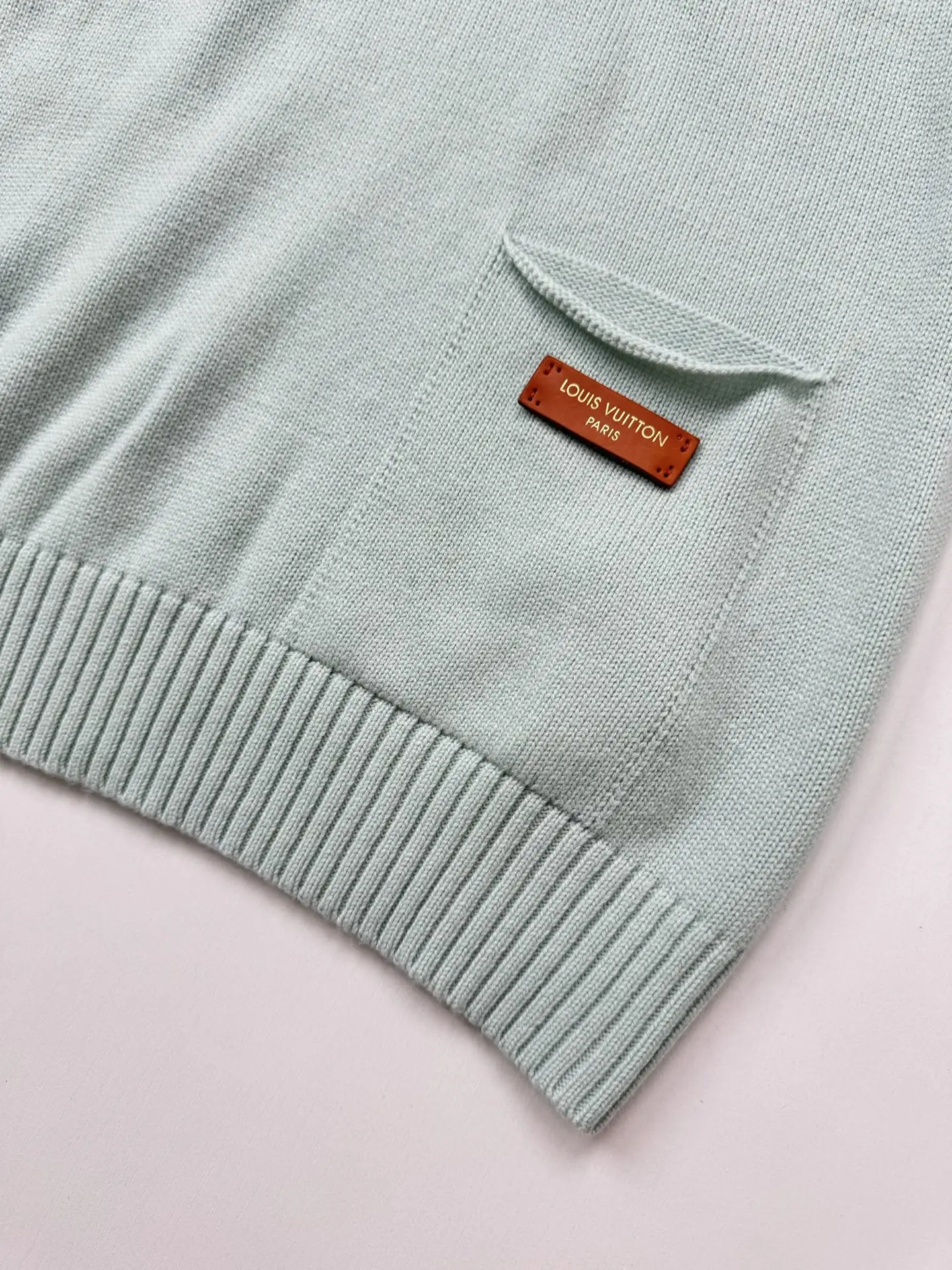 Wool-Blend Roll-Neck Sweater with Pocket Detail D29018717 — view 4