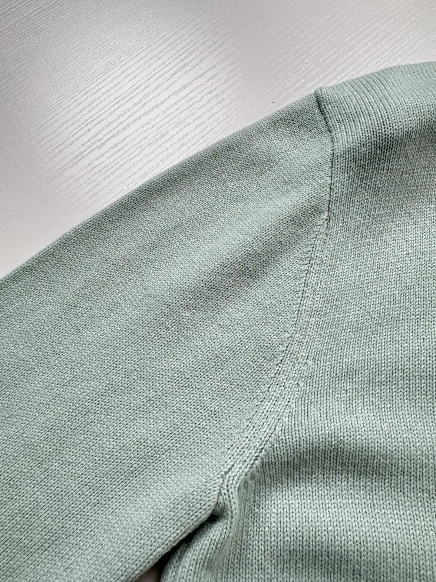 Wool-Blend Roll-Neck Sweater with Pocket Detail D29018717 — view 6