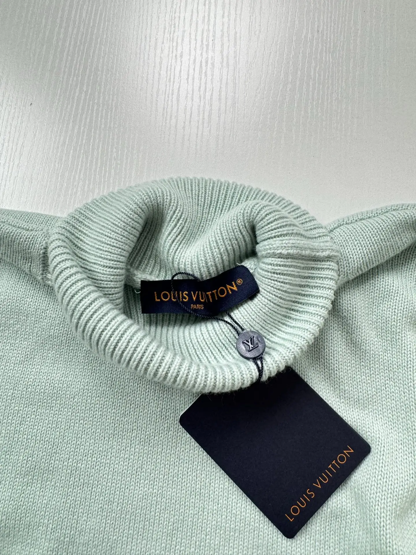 Wool-Blend Roll-Neck Sweater with Pocket Detail D29018717 — view 8