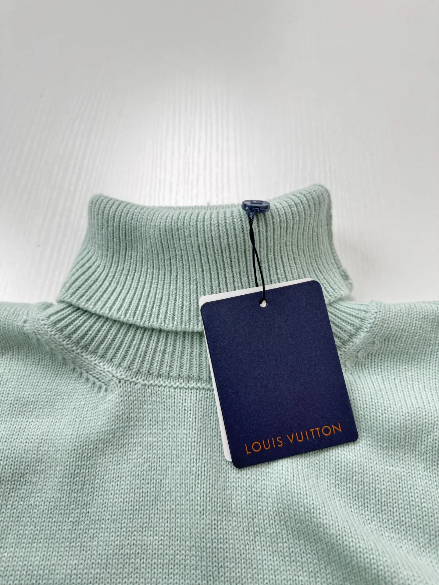 Wool-Blend Roll-Neck Sweater with Pocket Detail D29018717 — view 10