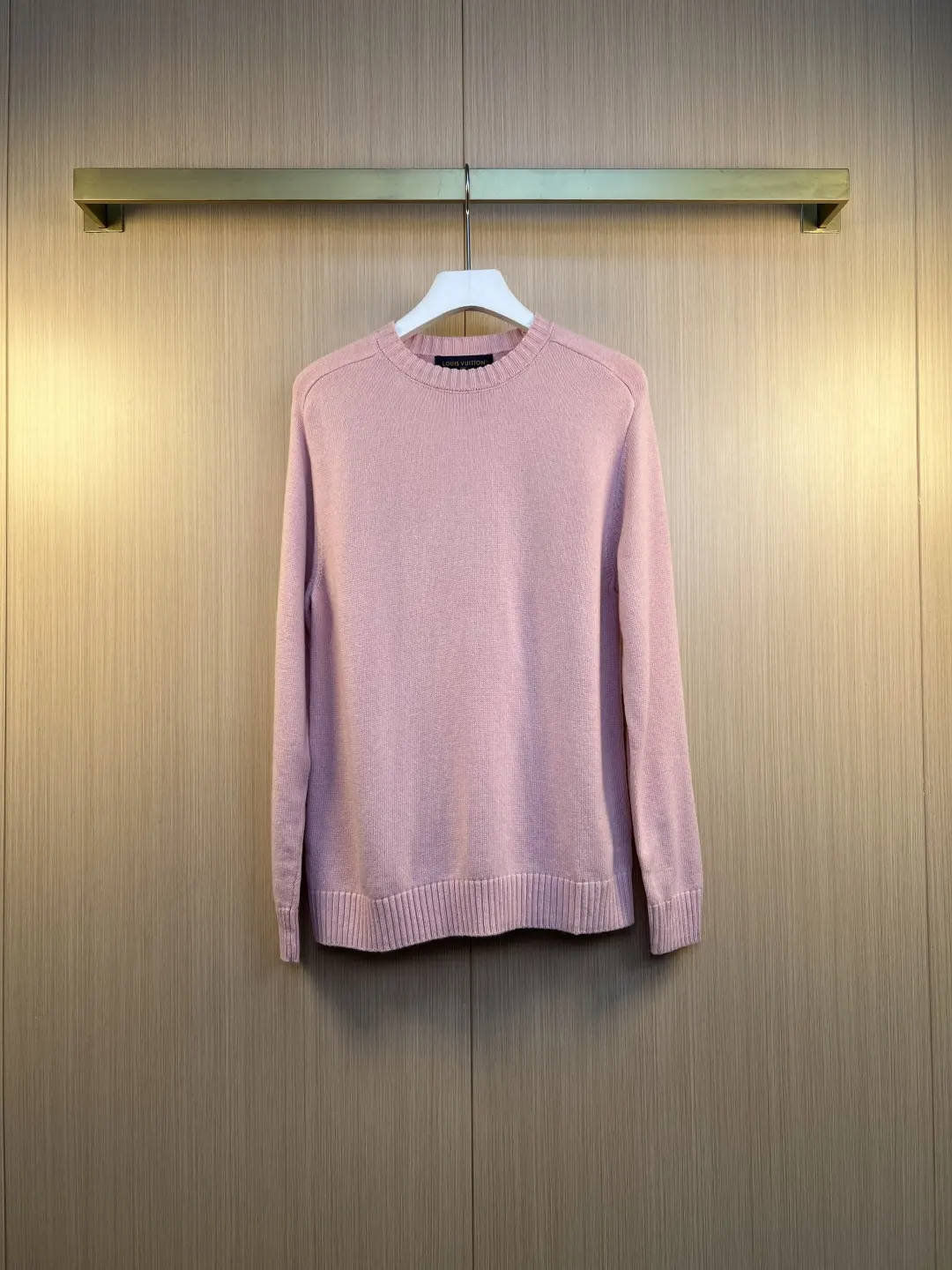 Logo Patch Crew-Neck Knit Sweater D29019180