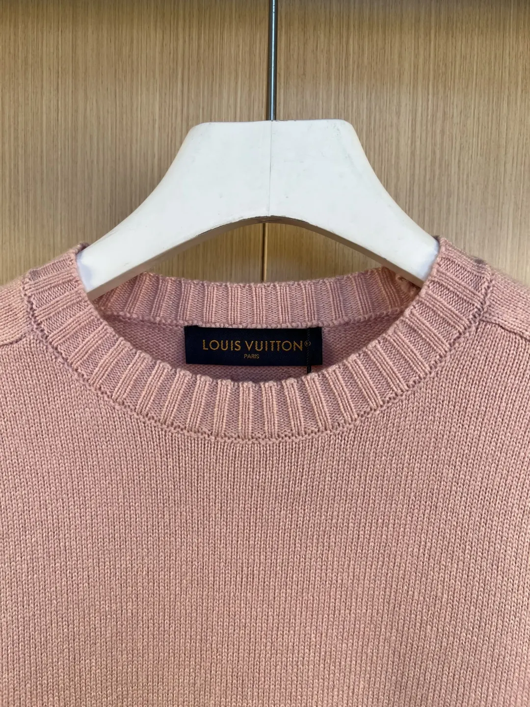 Logo Patch Crew-Neck Knit Sweater D29019180 — view 3