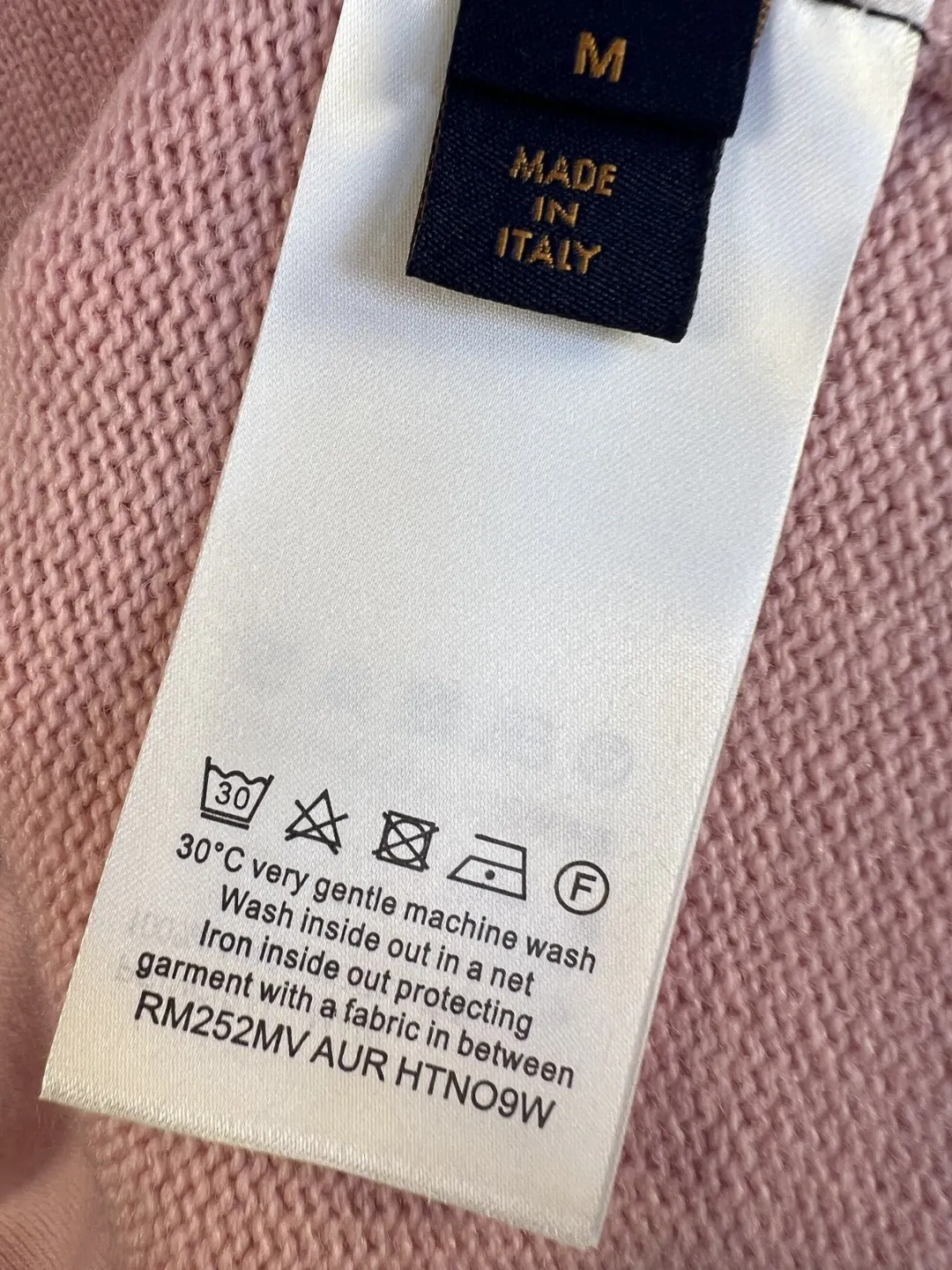 Logo Patch Crew-Neck Knit Sweater D29019180 — view 6