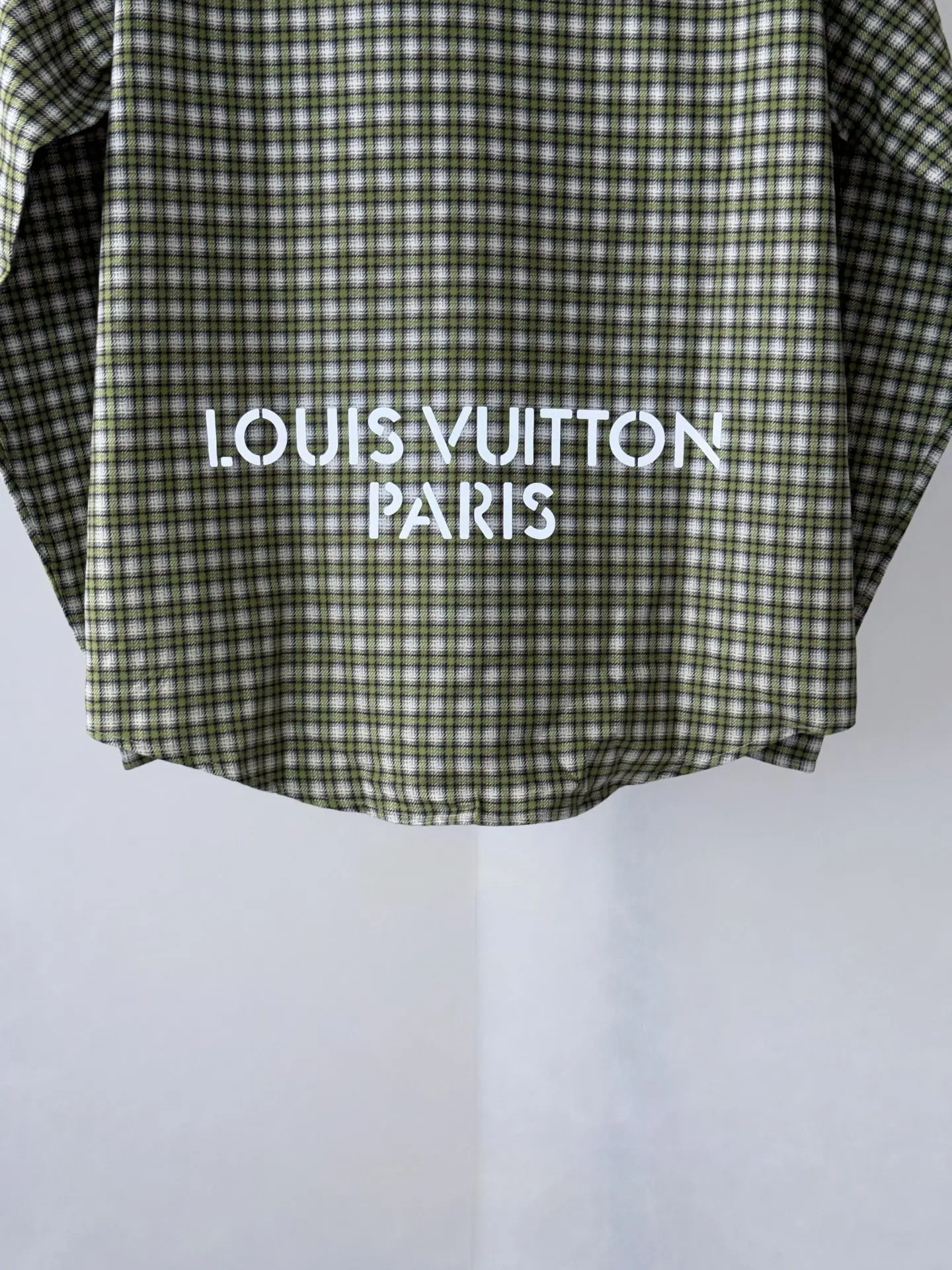 Reflective Logo Plaid Flannel Shirt D29018708 — view 6