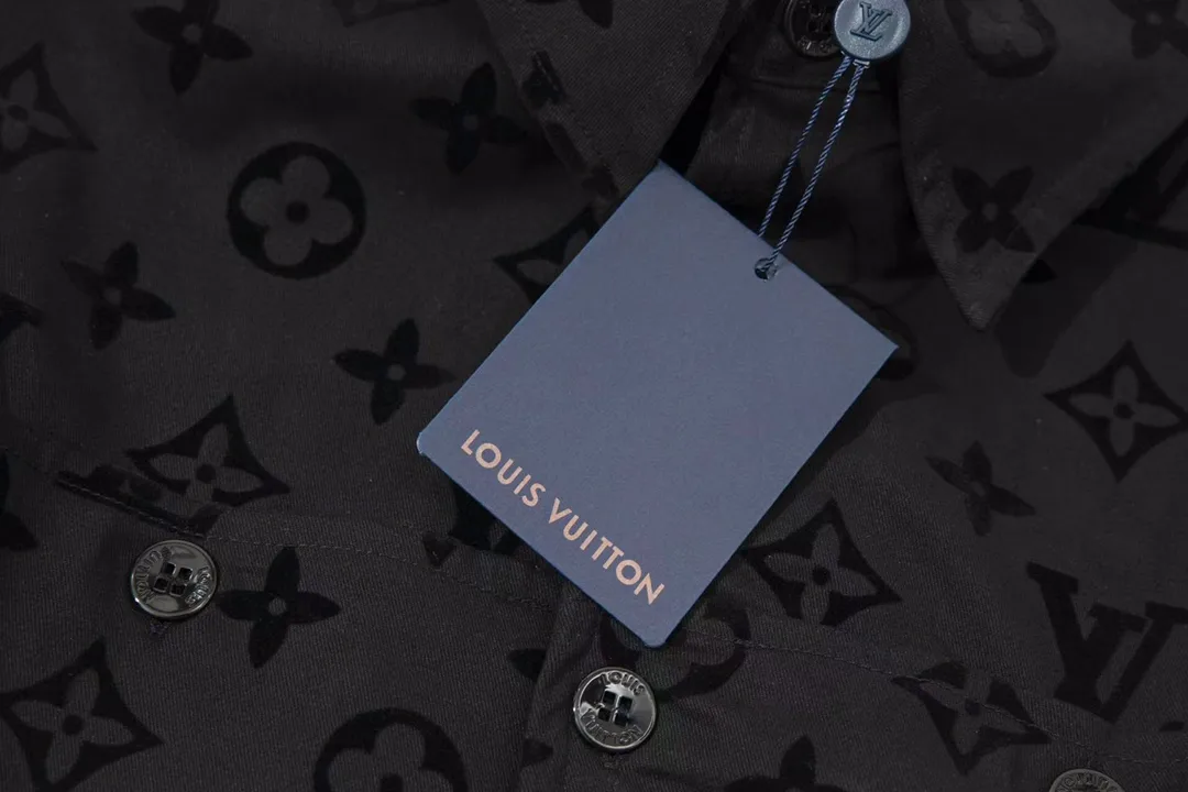 Monogram Flocked Cotton Canvas Overshirt D29013444 — view 4