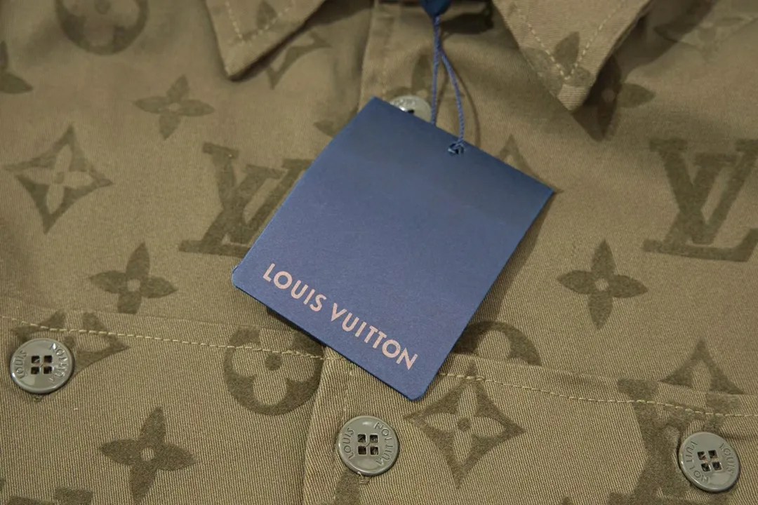 Monogram Flocked Cotton Canvas Overshirt D29013443 — view 4