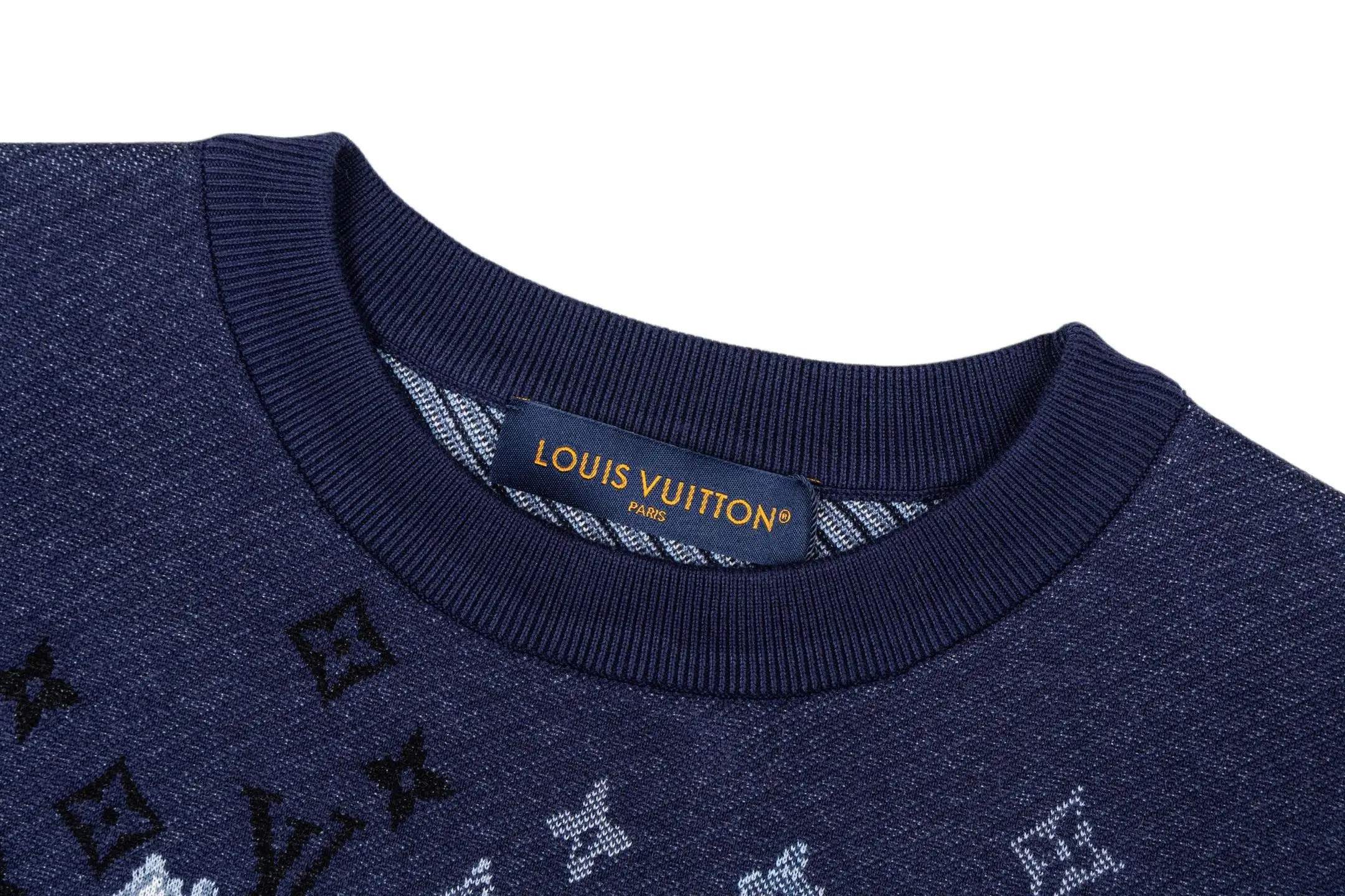Monogram Intarsia Wool-Blend Knit T-Shirt D29014192 — view 3