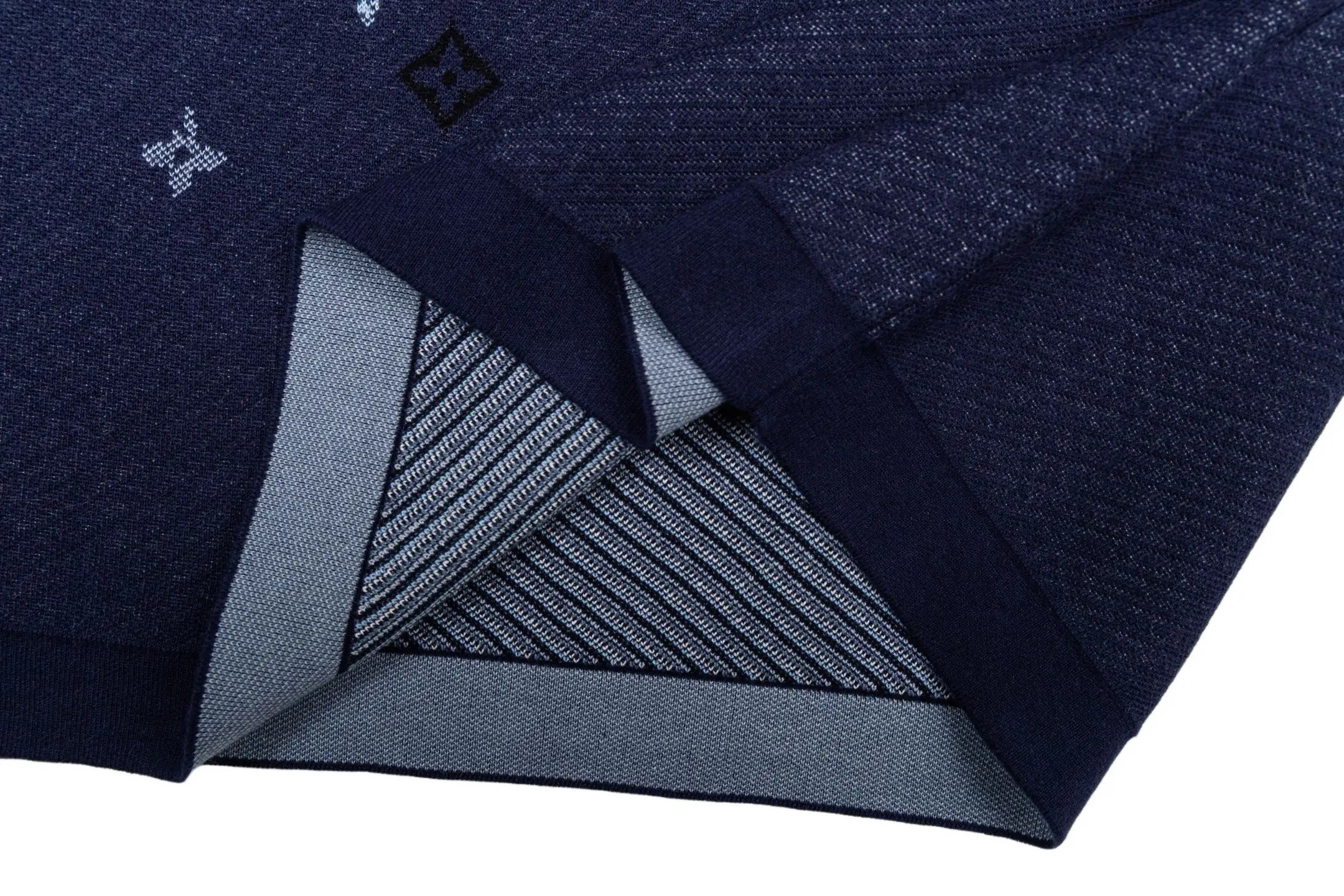 Monogram Intarsia Wool-Blend Knit T-Shirt D29014192 — view 8