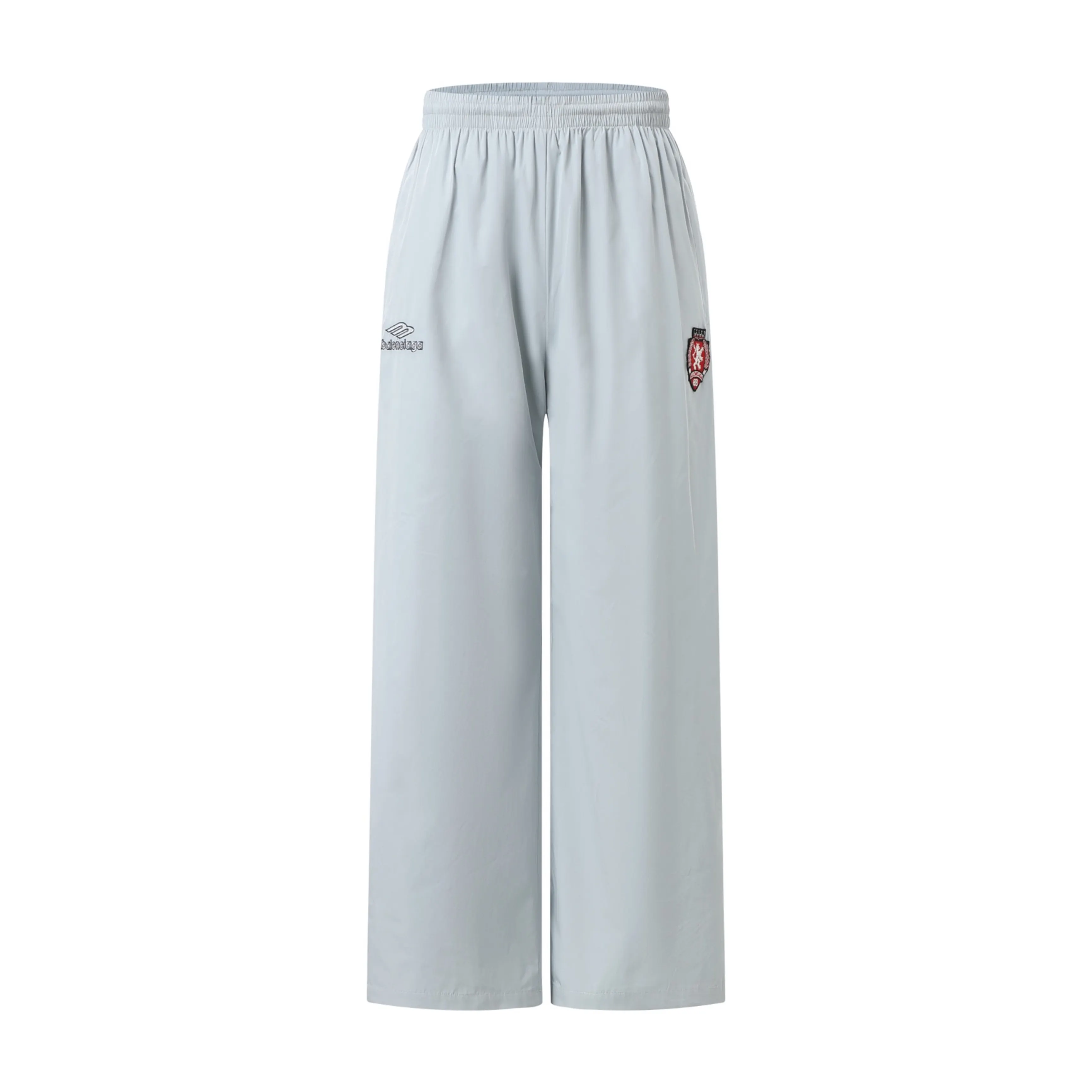 Embroidered Poplin Wide-Leg Track Pants D29022467