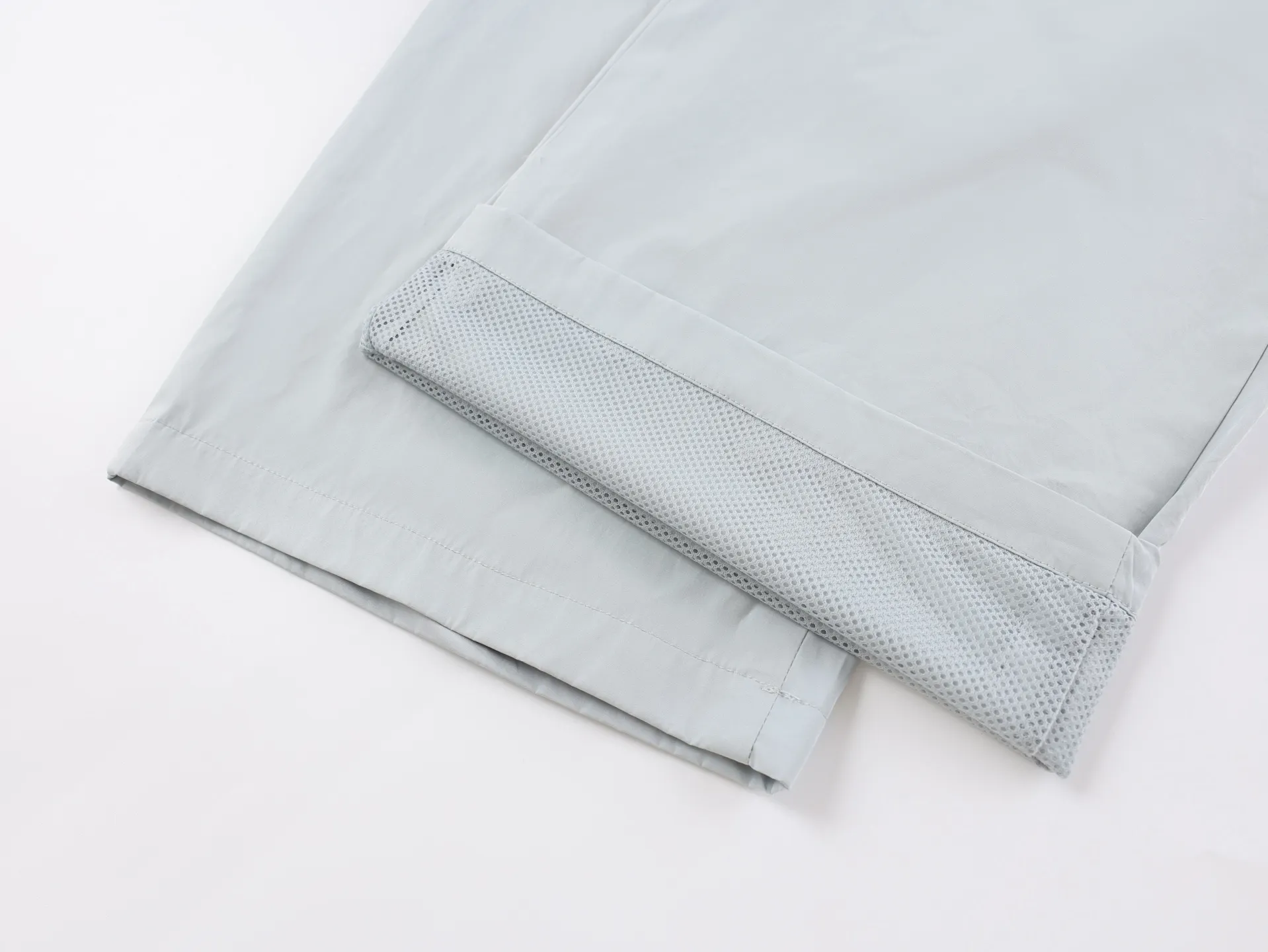 Embroidered Poplin Wide-Leg Track Pants D29022467 — view 7